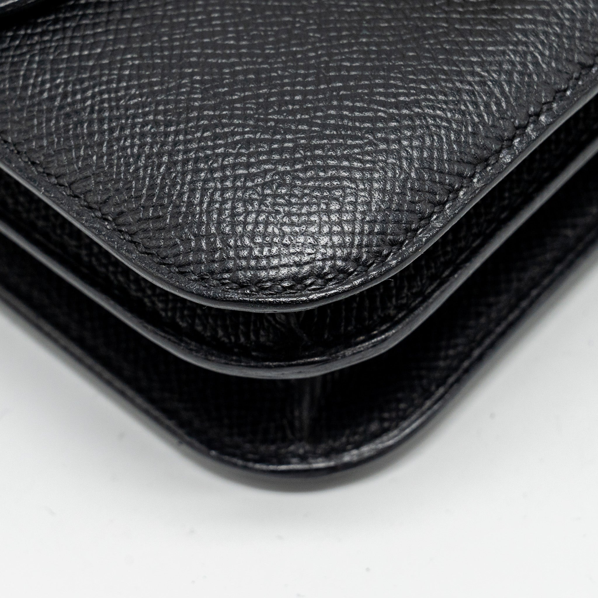 HERMES MINI CONSTANCE EPSOM BLACK SHW