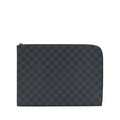 LOUIS VUITTON POCHETTE JOUR GM DAMIER GRAPHITE CANVAS SHW