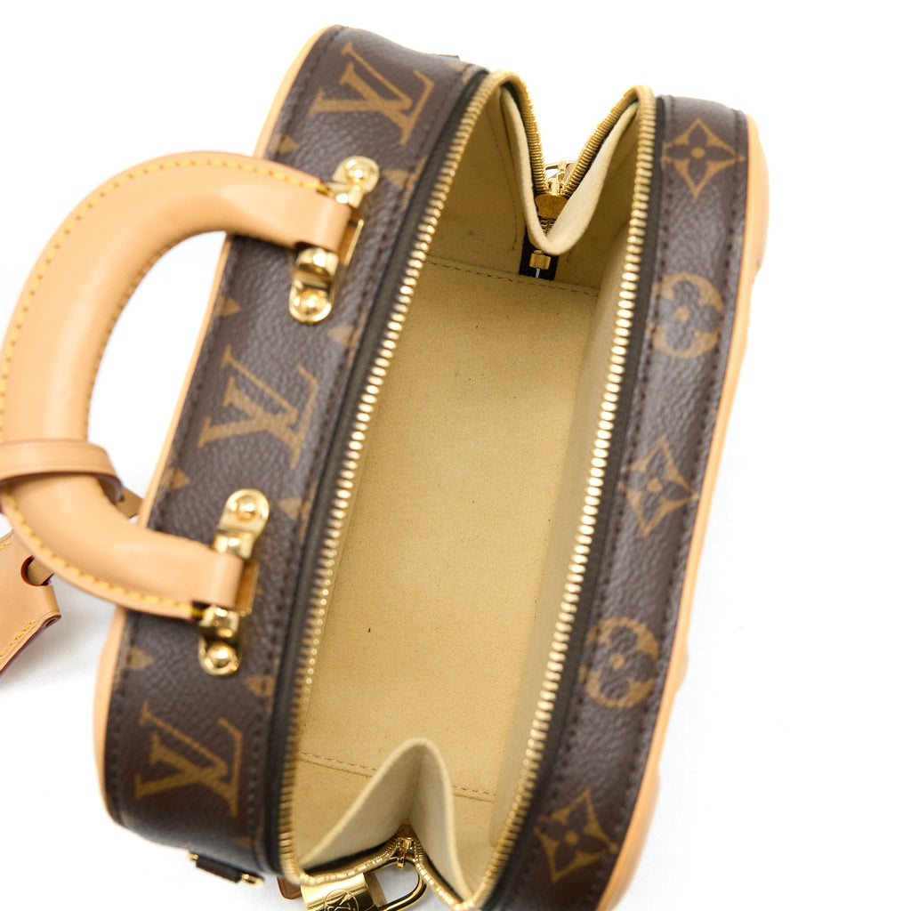 LOUIS VUITTON MINI LUGGAGE MONOGRAM CANVAS GHW
