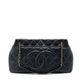 CHANEL MATELASSE CHAIN TOTE BAG CAVIAR BLACK GHW