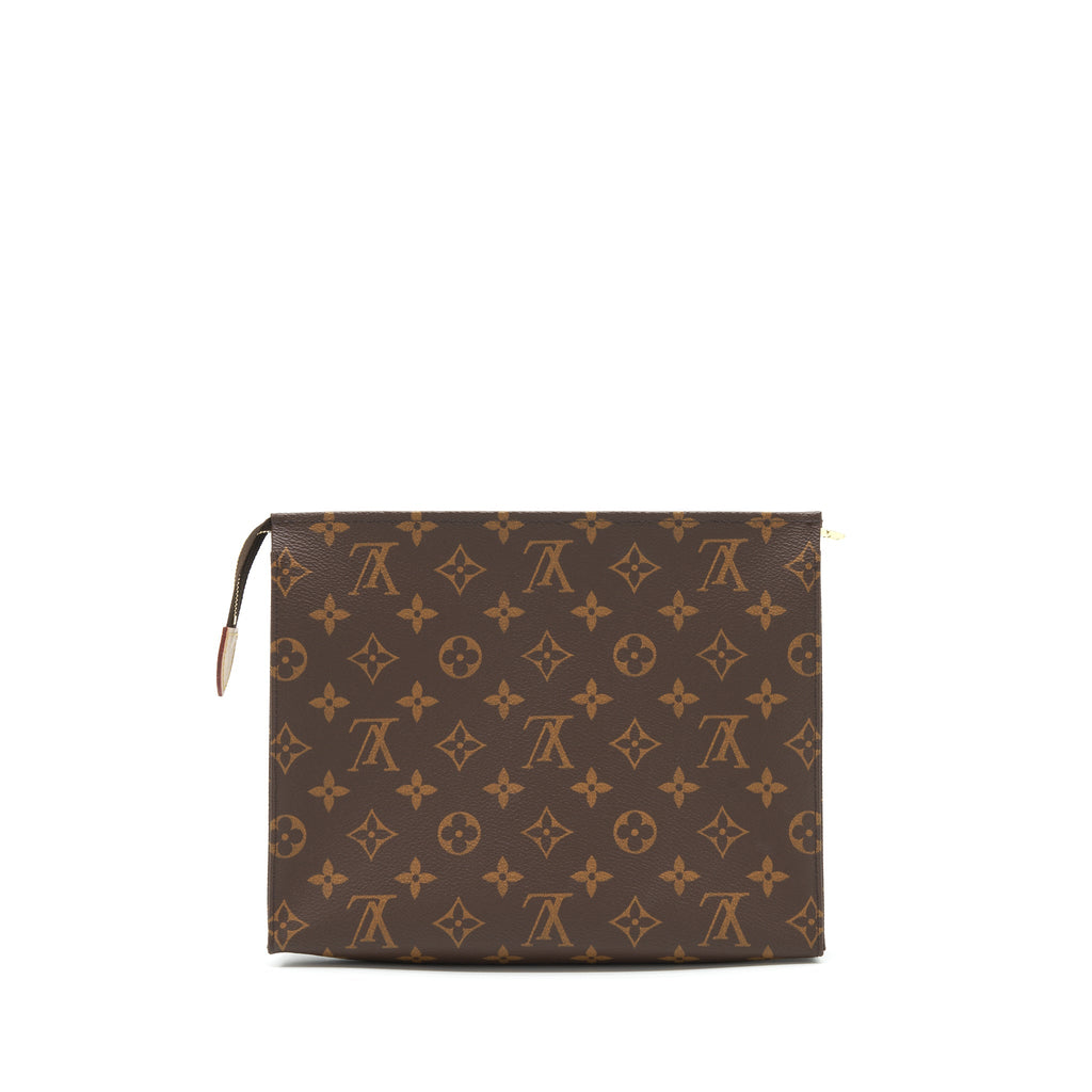LOUIS VUITTON TOILETRY POCHETTE 26 MONOGRAM CANVAS