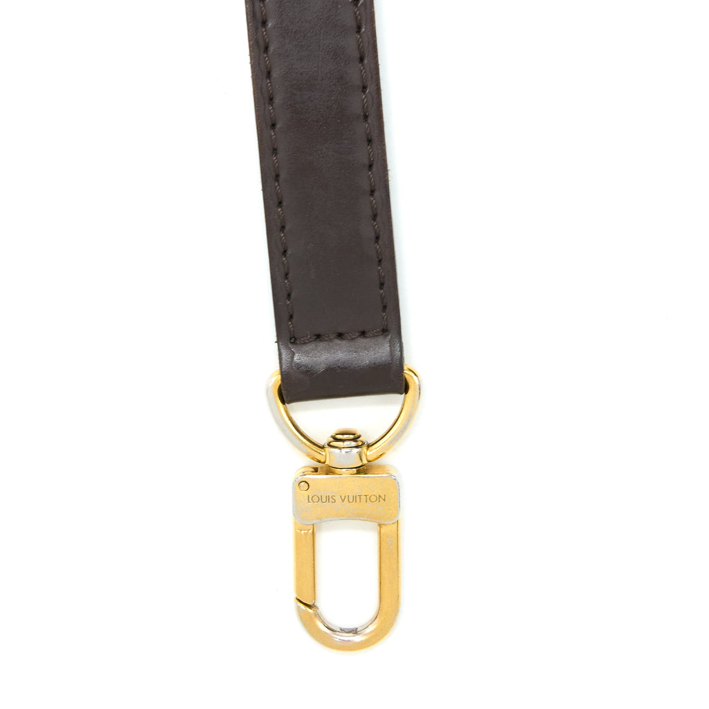 LOUIS VUITTON SPEEDY BANDOULIERE 25 DAMIER EBENE CANVAS GHW