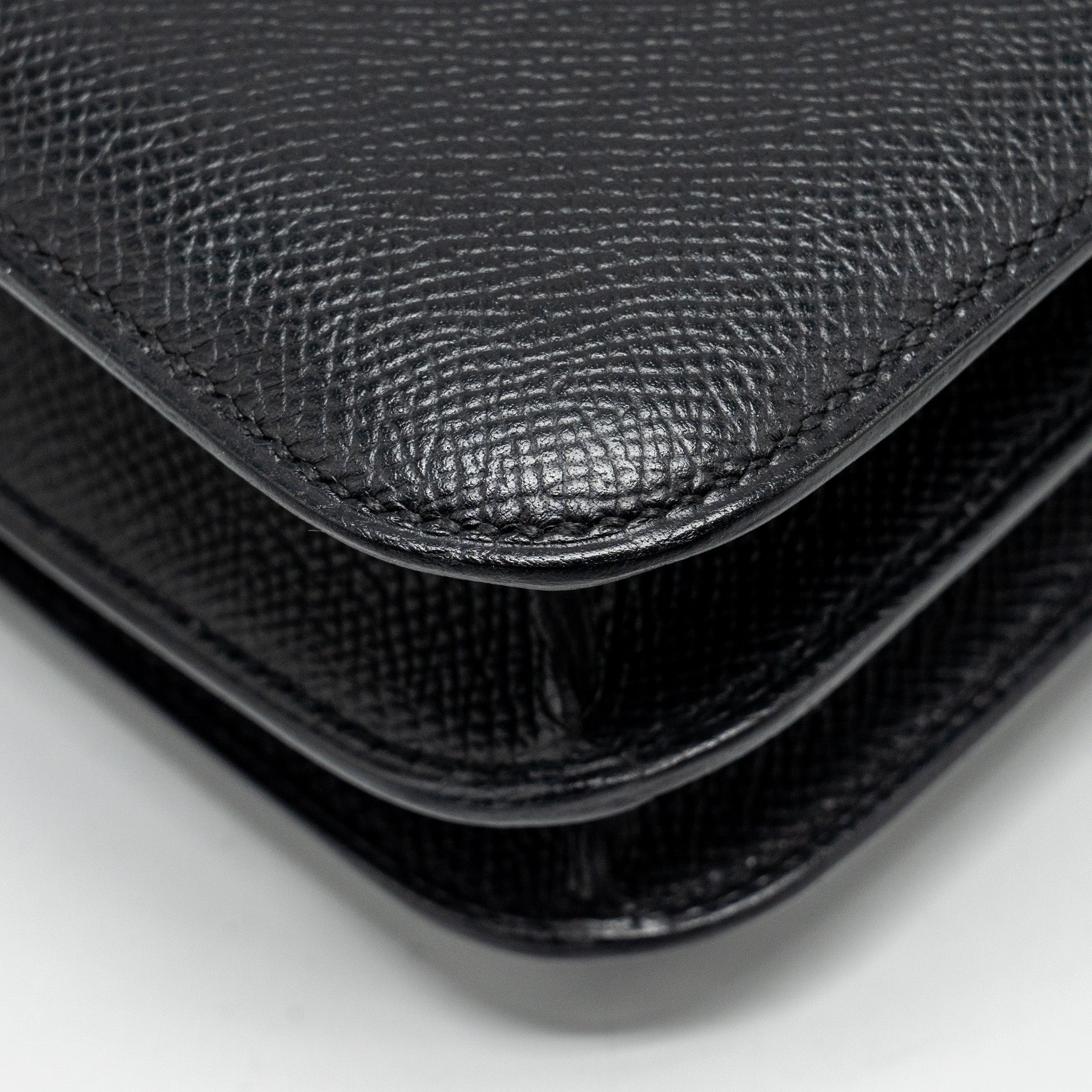 HERMES MINI CONSTANCE EPSOM BLACK SHW