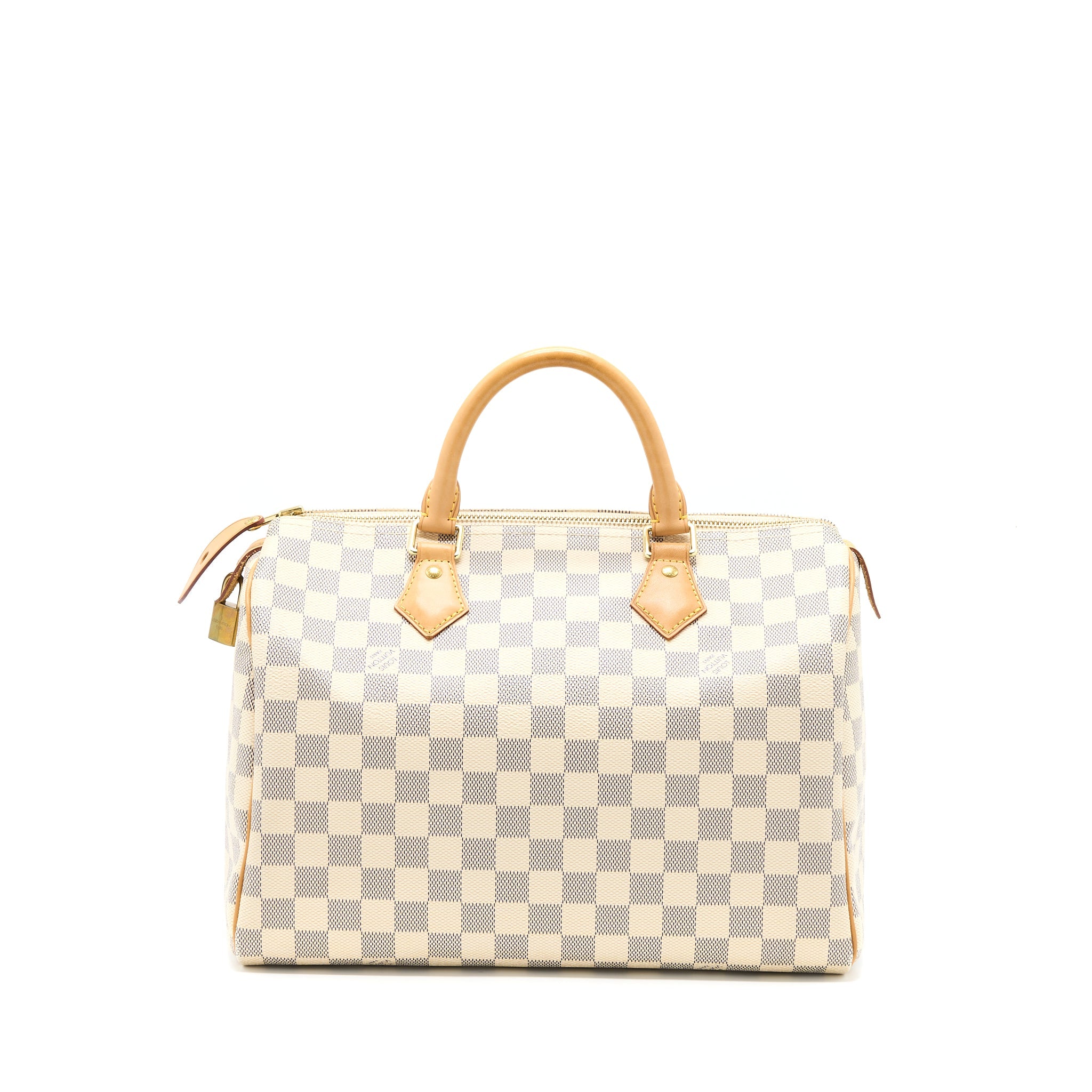 LOUIS VUITTON SPEEDY 30 DAMIER AZUR CANVAS GHW