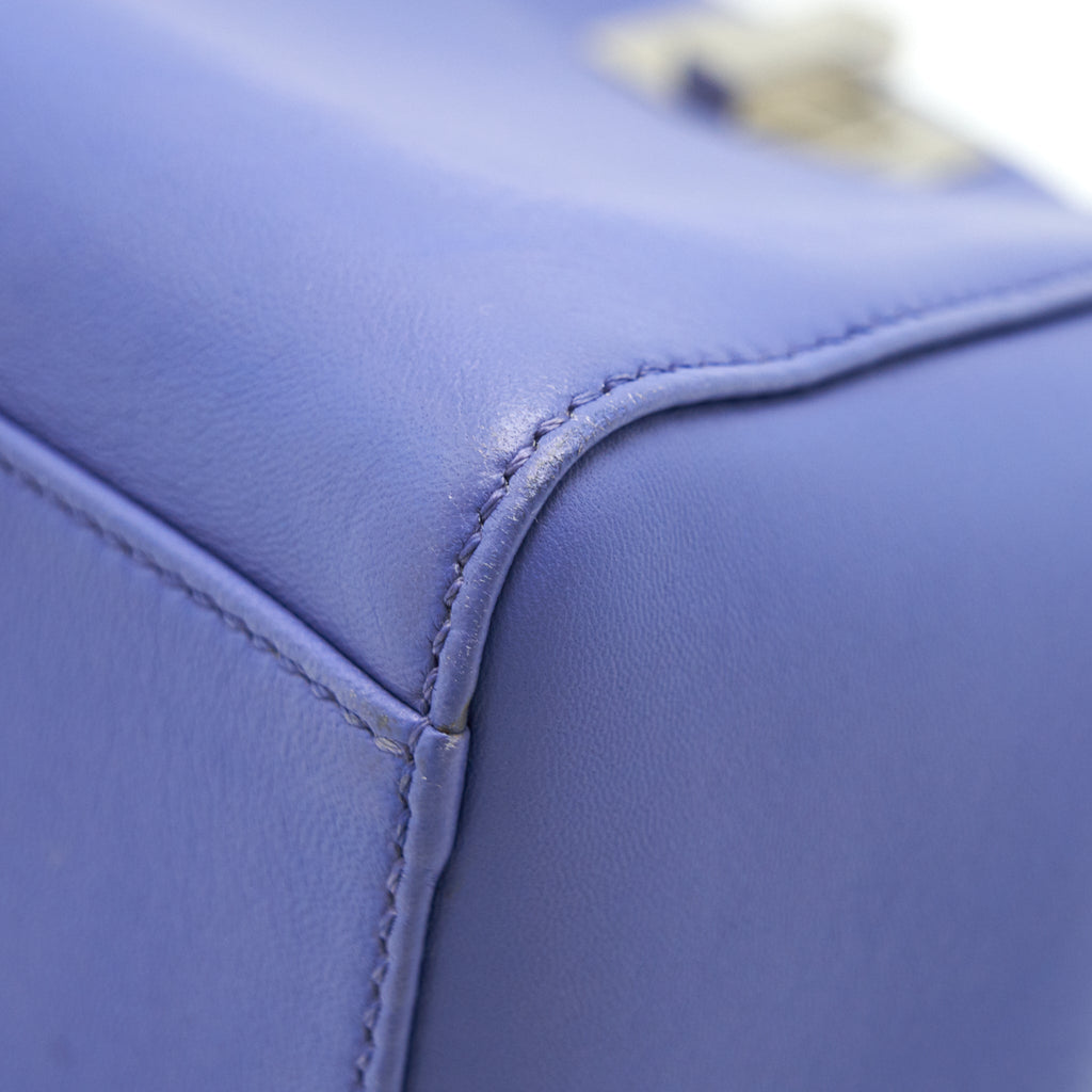 FENDI SMALL PEEKABOO LAMBSKIN PURPLE SHW