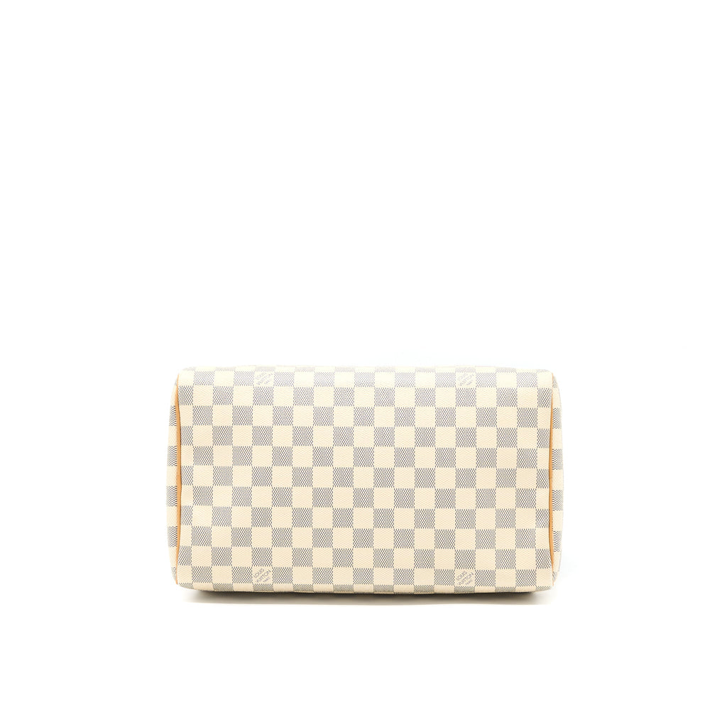 LOUIS VUITTON SPEEDY 30 DAMIER AZUR CANVAS GHW