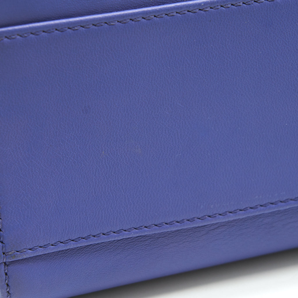 FENDI SMALL PEEKABOO LAMBSKIN PURPLE SHW