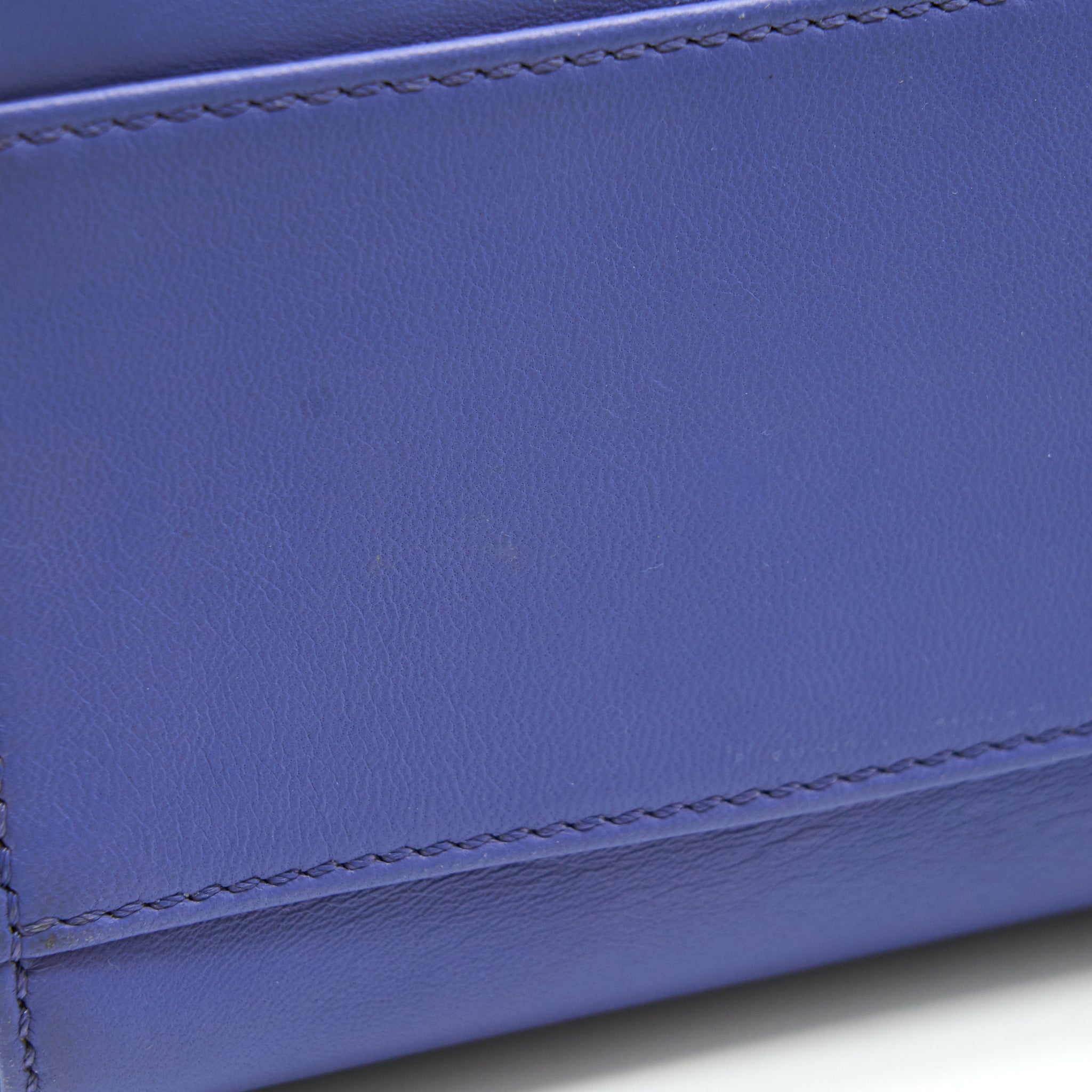 FENDI SMALL PEEKABOO LAMBSKIN PURPLE SHW