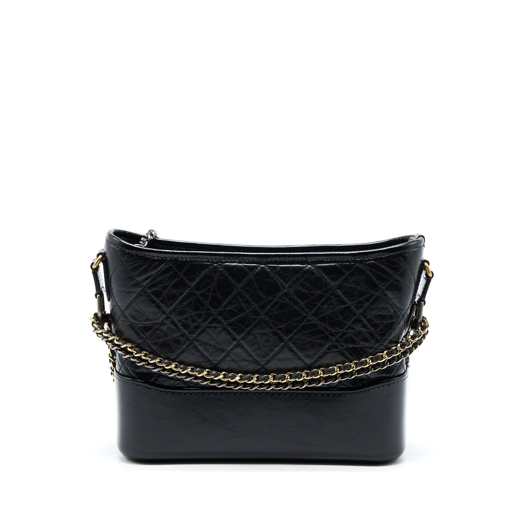 CHANEL NEW MEDIUM GABRIELLE HOBO BAG AGED SMOOTH CALFSKIN MULTICOLOUR HARDWARE