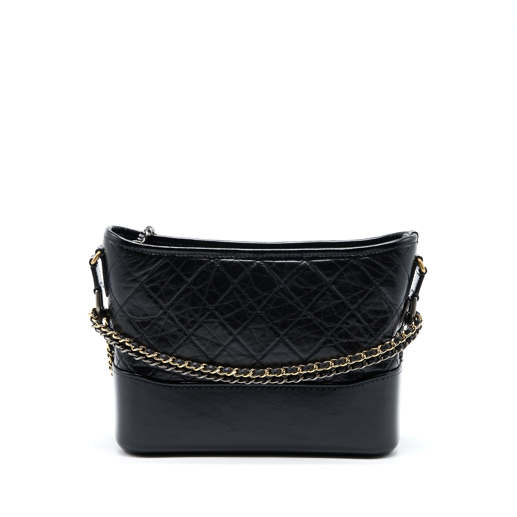 CHANEL NEW MEDIUM GABRIELLE HOBO BAG AGED SMOOTH CALFSKIN MULTICOLOUR HARDWARE