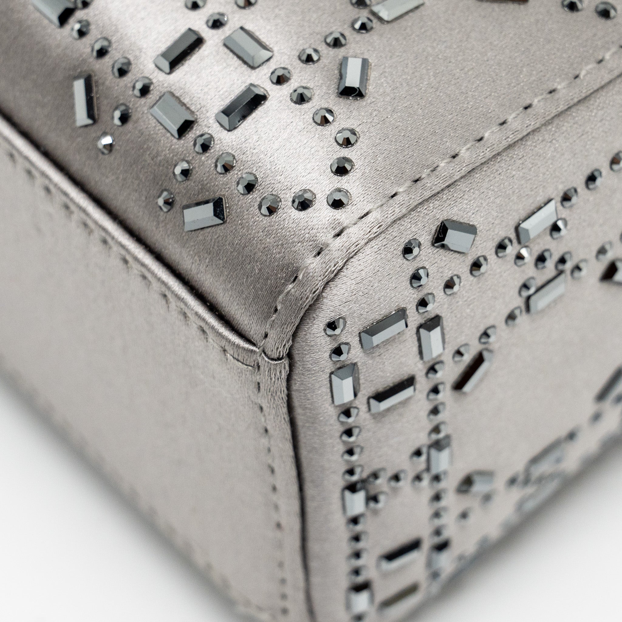 DIOR MINI LADY DIOR STAIN CRYSTAL GREY SHW
