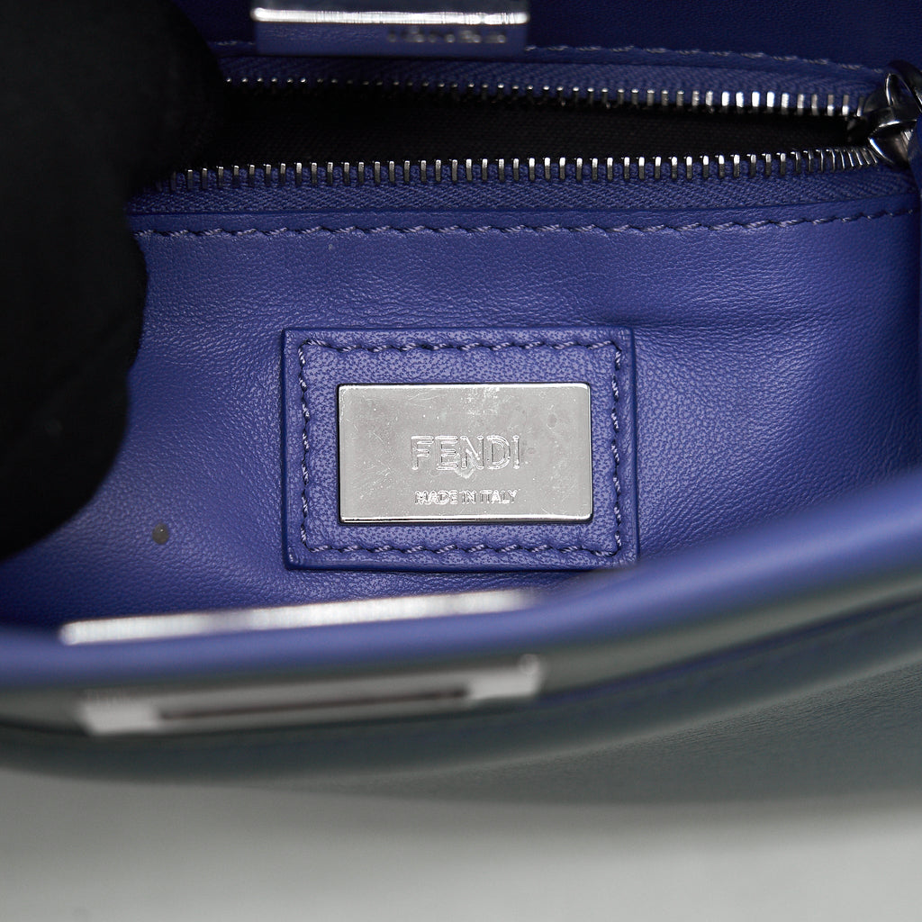 FENDI SMALL PEEKABOO LAMBSKIN PURPLE SHW