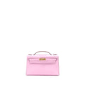 HERMES KELLY POCHETTE SWIFT X9 MAUVE SYLVESTRE RGHW