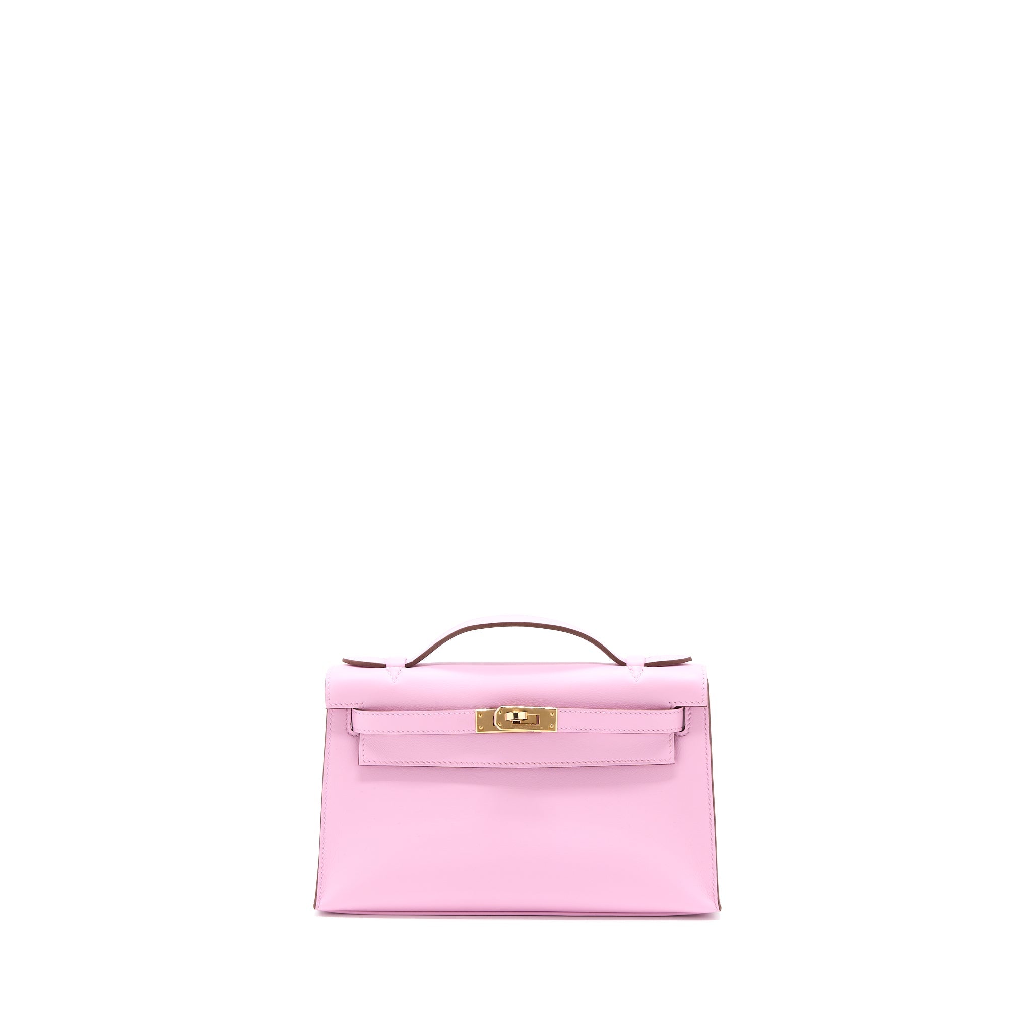 HERMES KELLY POCHETTE SWIFT X9 MAUVE SYLVESTRE RGHW