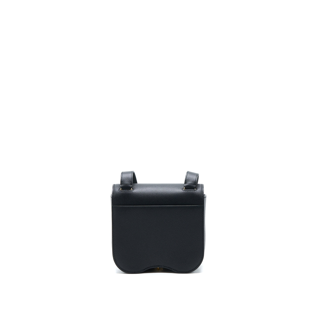HERMES MINI DELLA CAVALLERIA EPSOM BLACK GHW