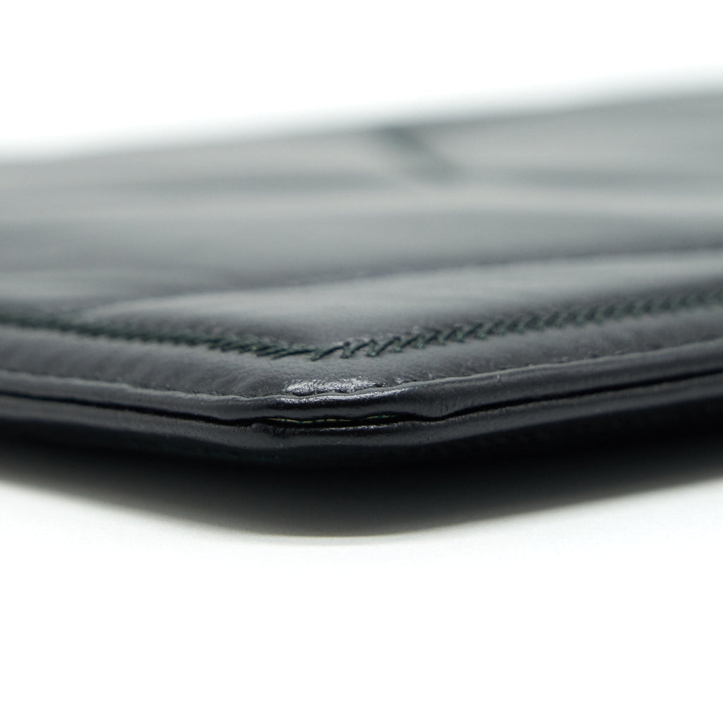 BVLGARI SERPENTI CLUTCH BLACK WITH LGHW