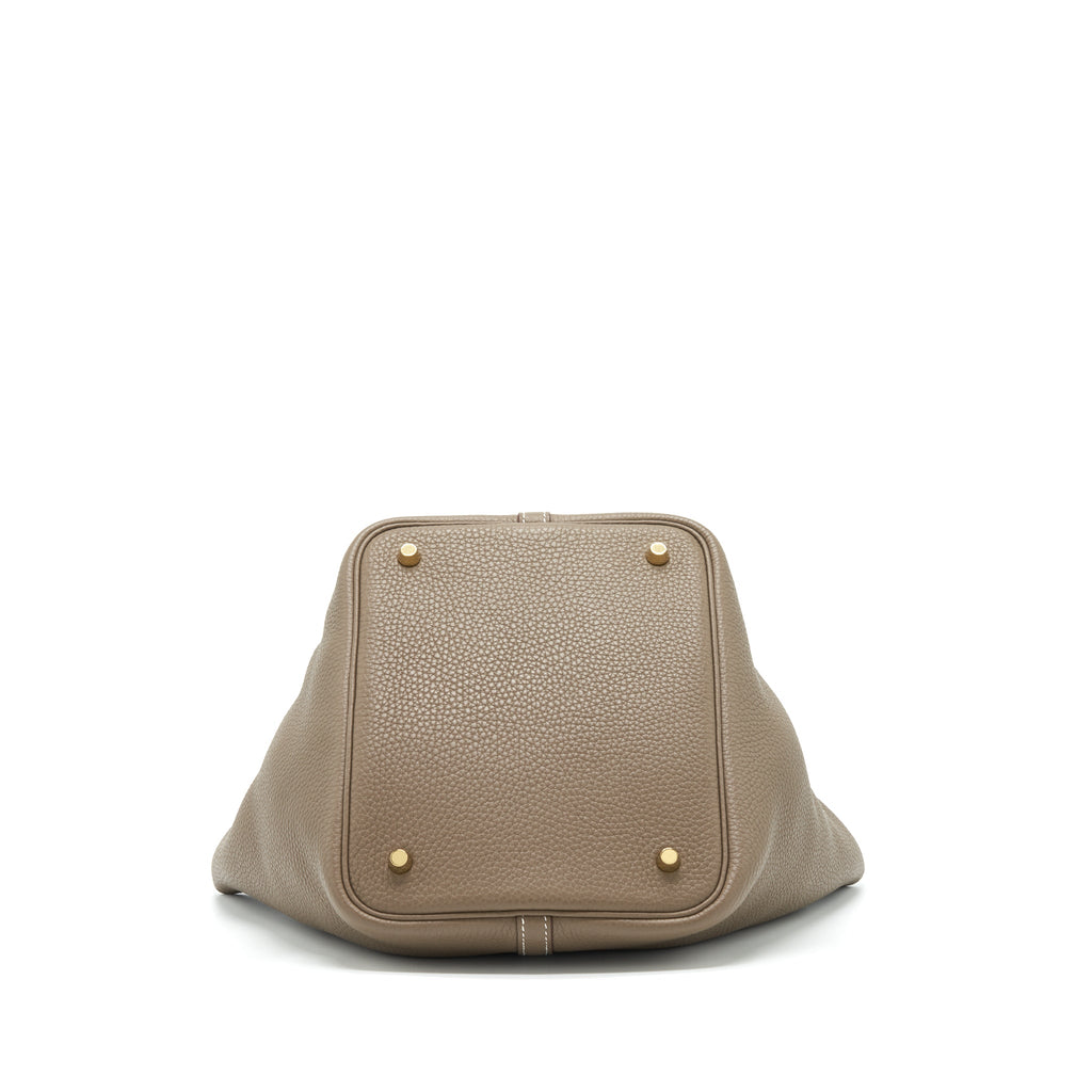 HERMES PICOTIN 22 CLEMENCE ETOUPE GHW