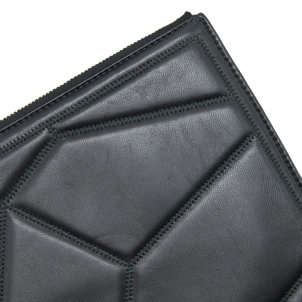 BVLGARI SERPENTI CLUTCH BLACK WITH LGHW