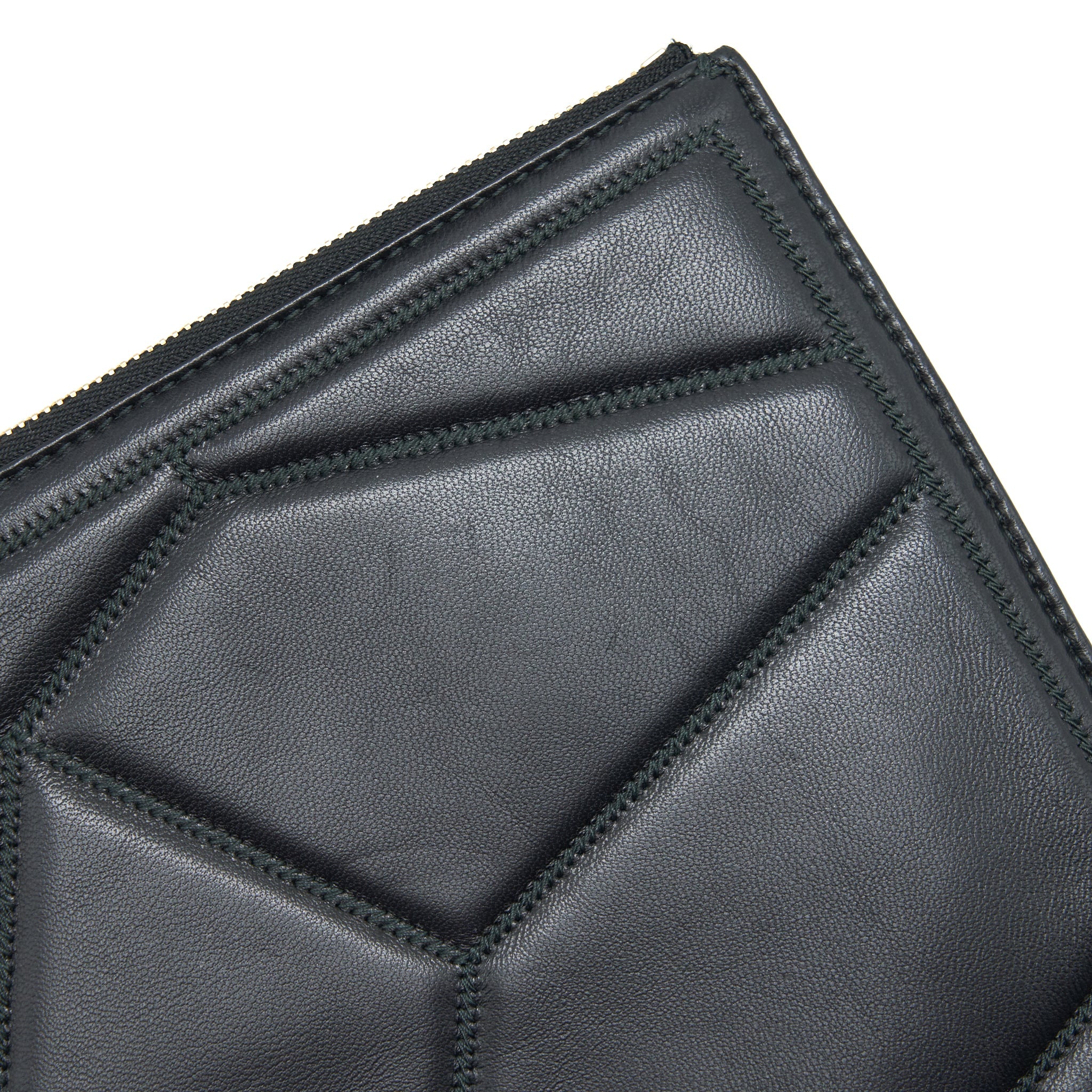 BVLGARI SERPENTI CLUTCH BLACK WITH LGHW