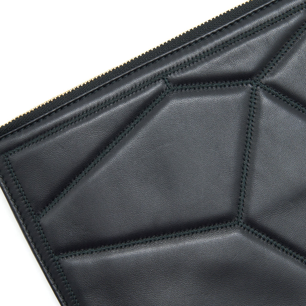 BVLGARI SERPENTI CLUTCH BLACK WITH LGHW