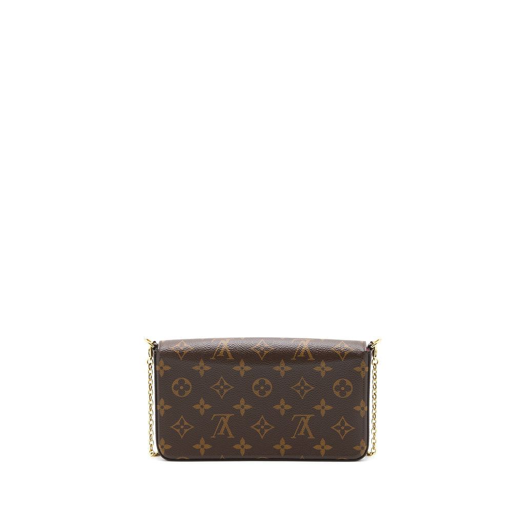 LOUIS VUITTON FELICIE POCHETTE MONOGRAM CANVAS GHW