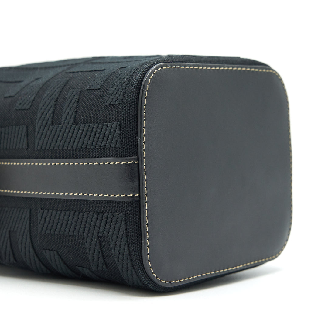 FENDI MON TRESOR BLACK CANVAS BAG