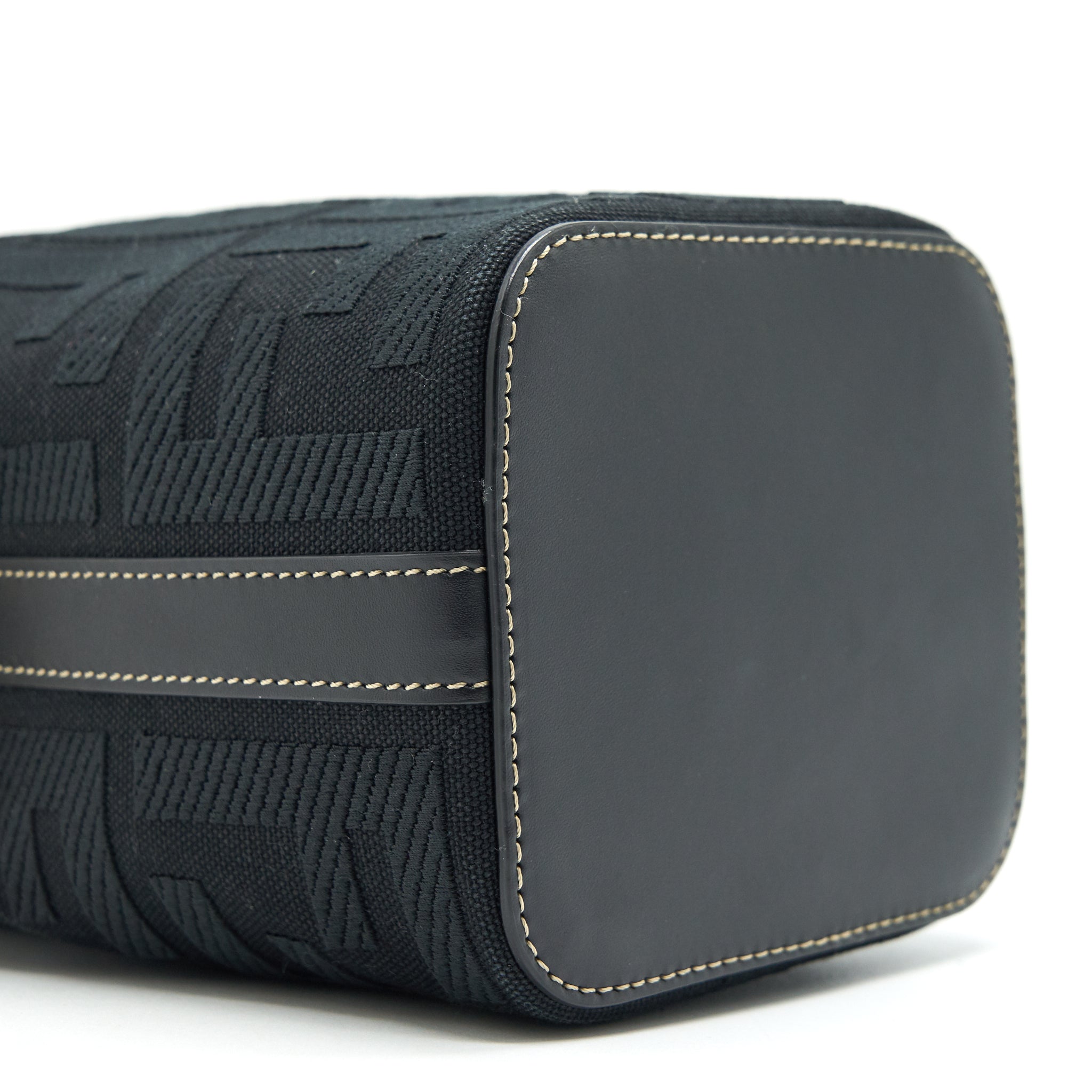 FENDI MON TRESOR BLACK CANVAS BAG