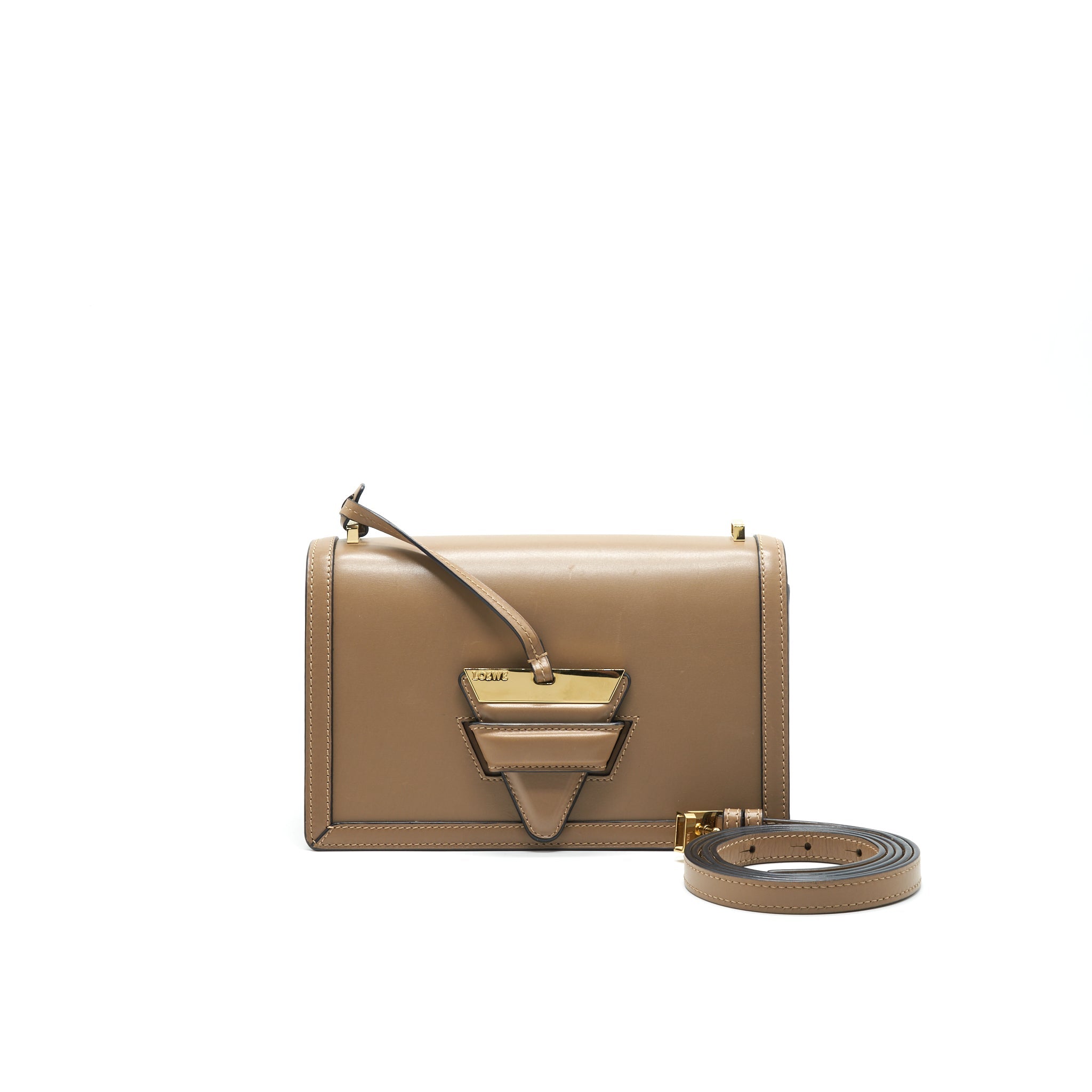 LOEWE BARCELONA BAG CALFSKIN BEIGE