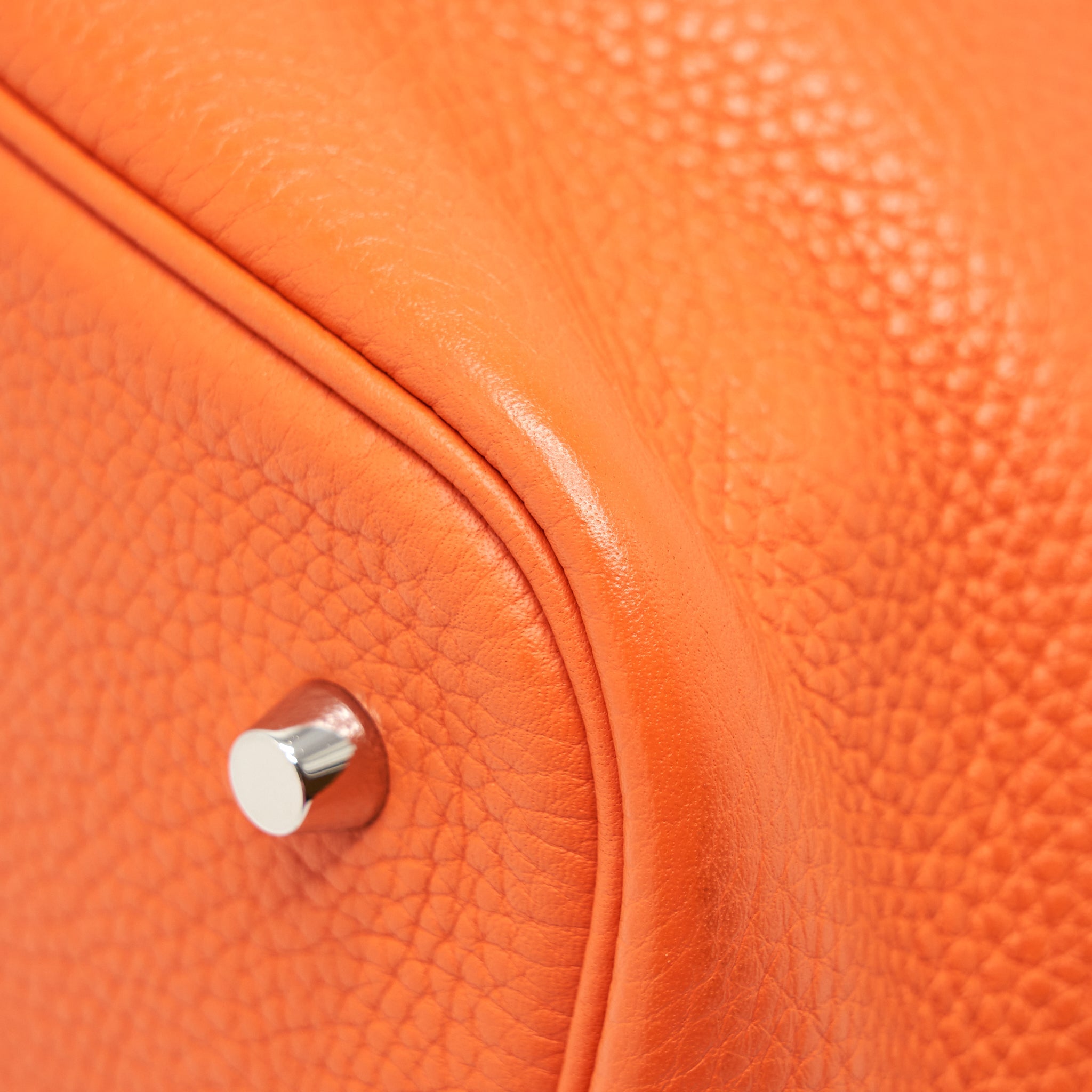 HERMES PICOTIN 22 CLEMENCE ORANGE SHW
