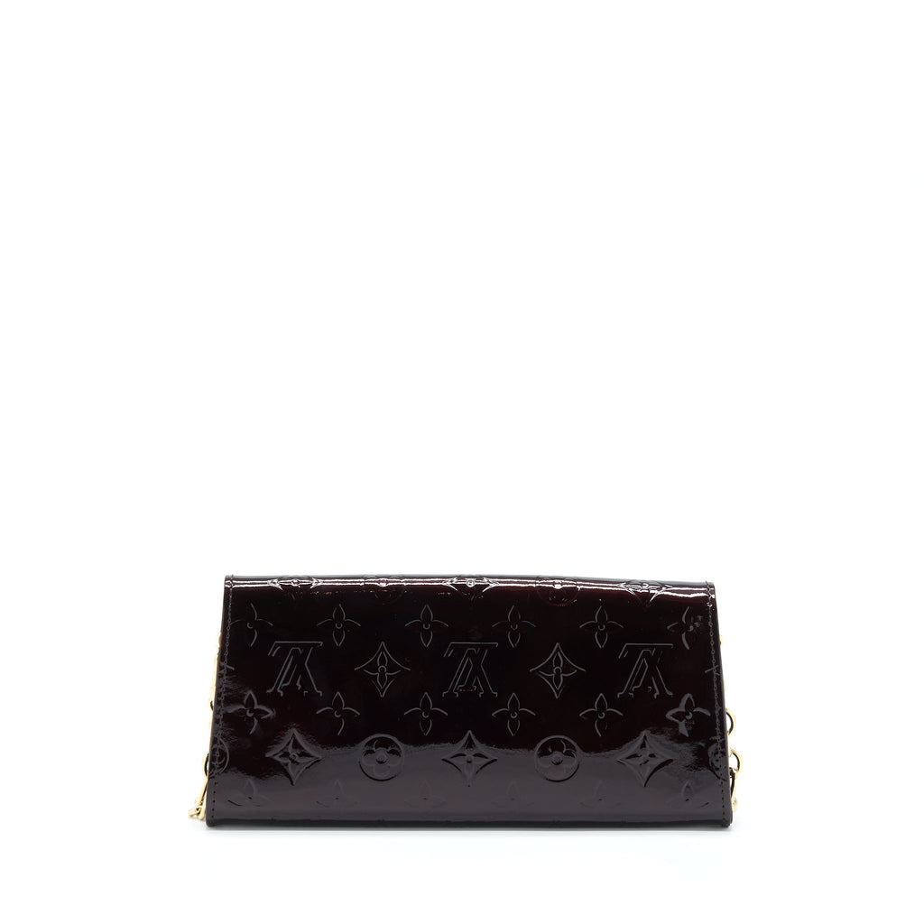 LOUIS VUITTON SUNSET BOULEVARDE PATENT DARK RED GHW