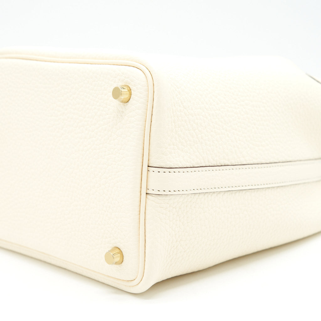 HERMES PICOTIN 18 LOCK BAG NATA GHW