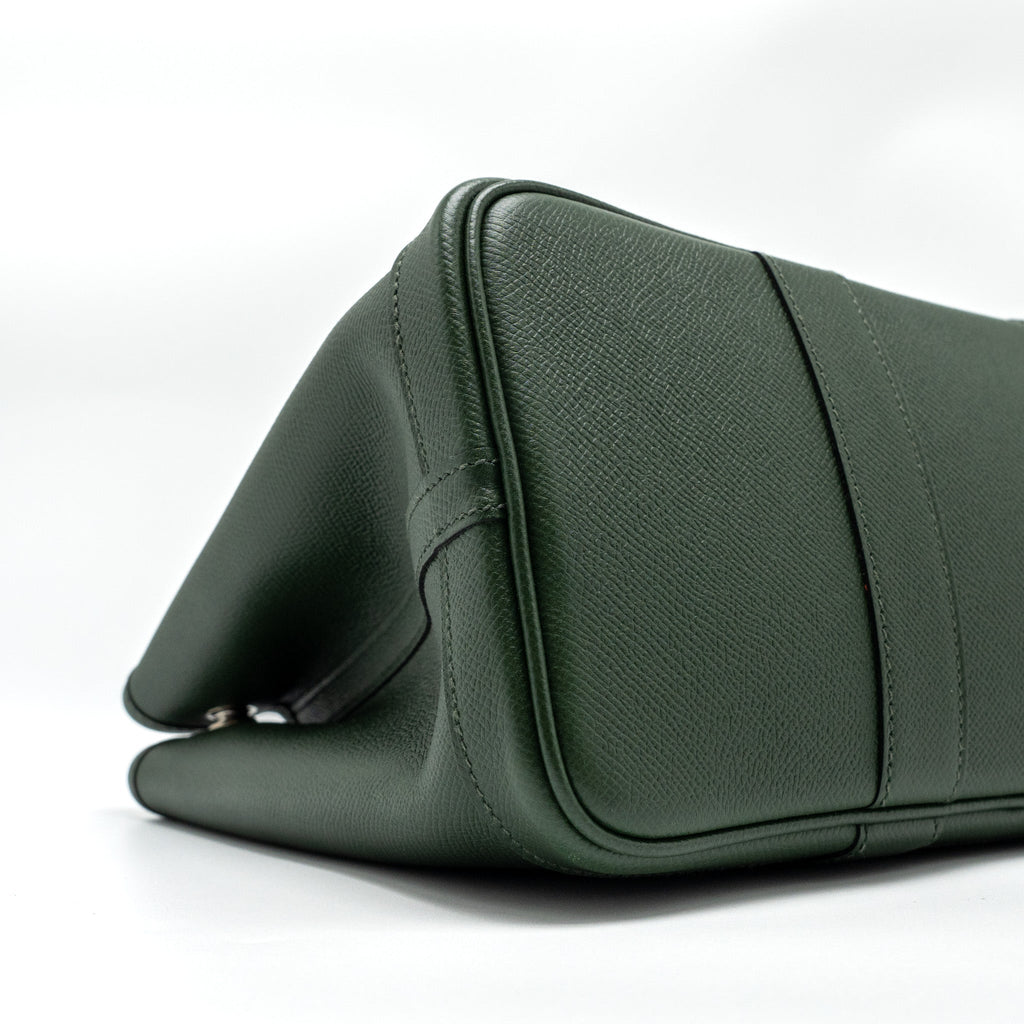 HERMES GARDEN PARTY 30 EPSOM VERT ANGLAIS SHW