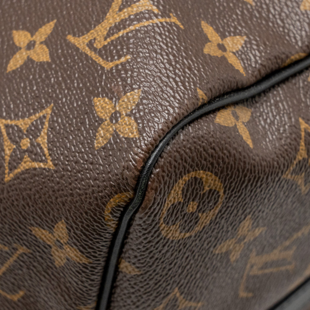 LOUIS VUITTON KEEPALL BANDOULIERE 45 MONOGRAM MACASSAR SHW