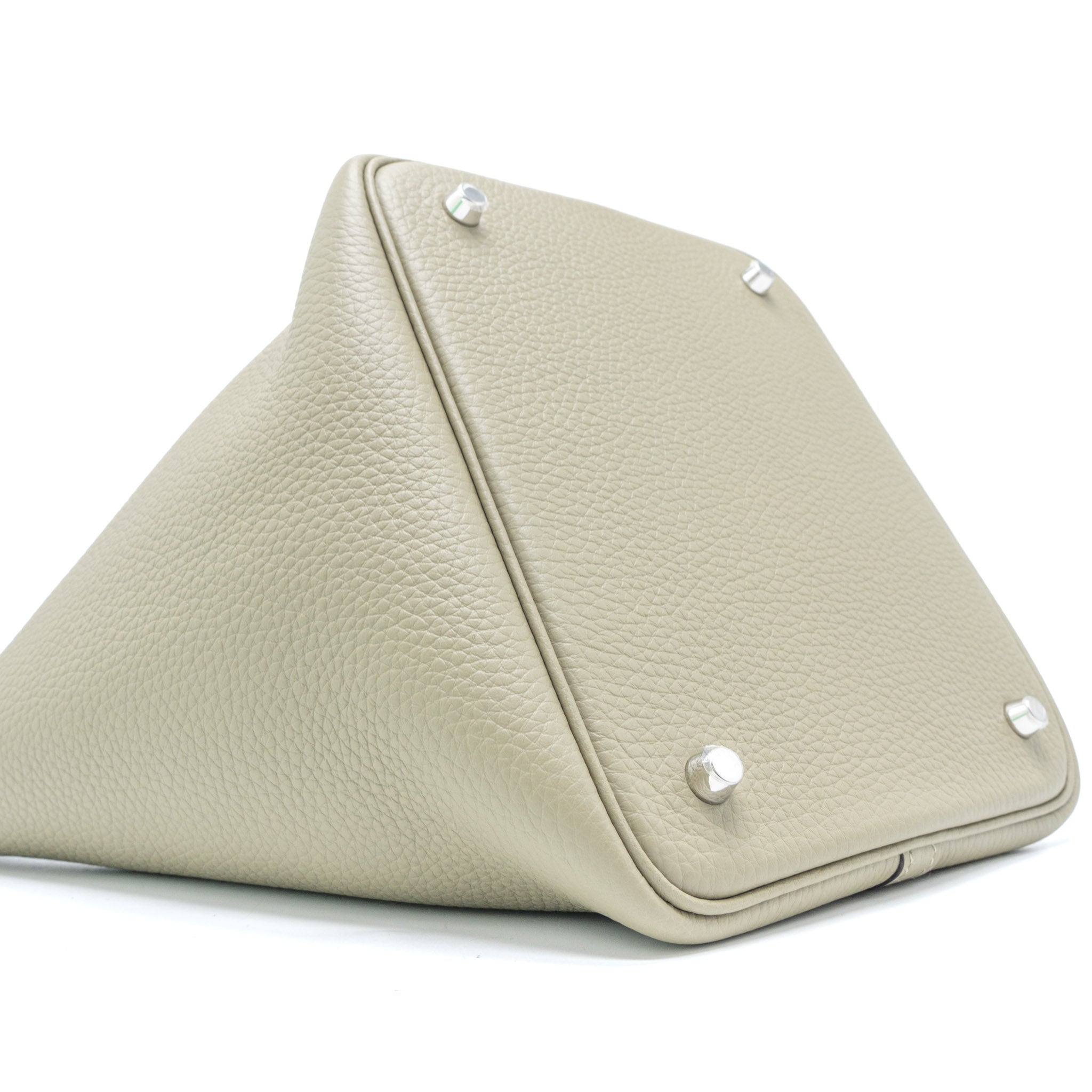 HERMES PICOTIN 22 LOCK BAG CLEMENCE SAUGE SHW