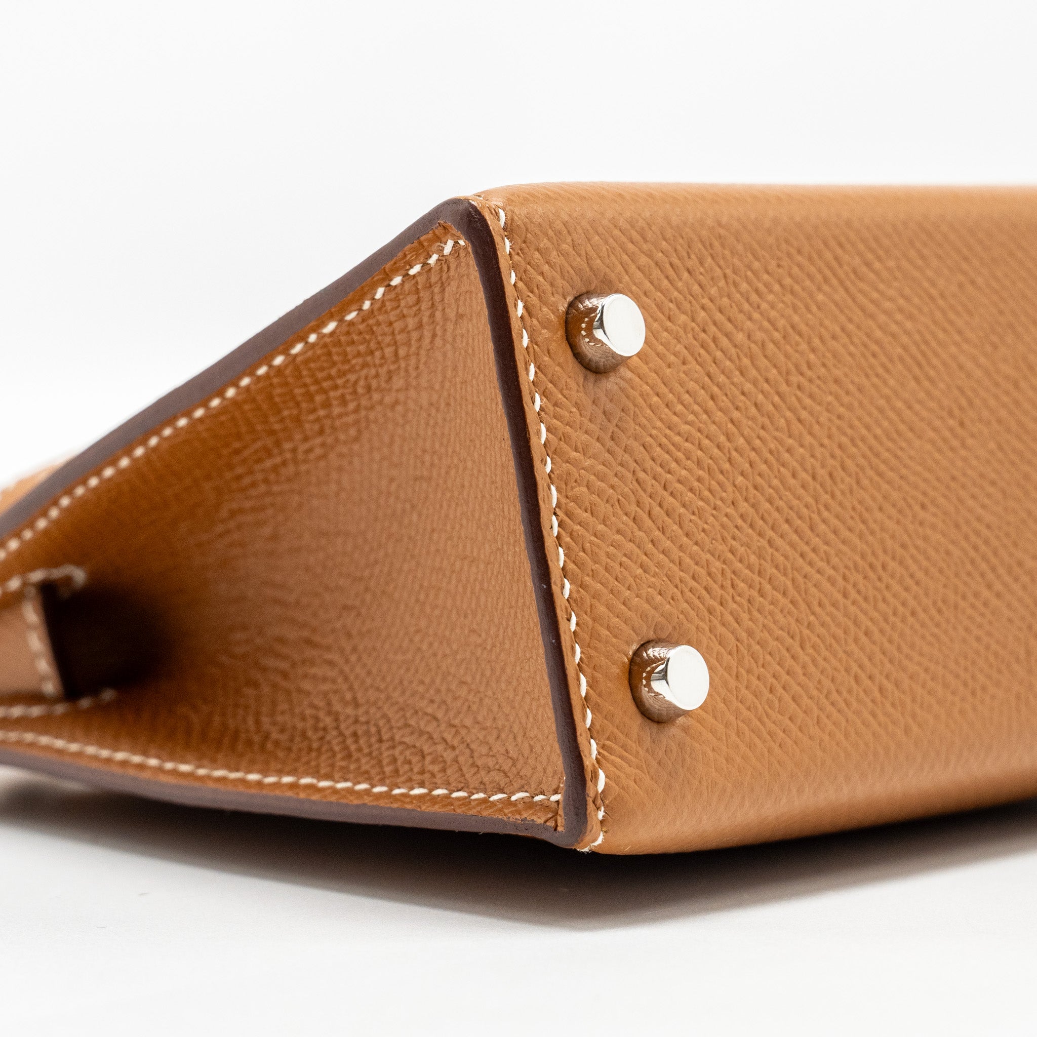 HERMES MINI KELLY II EPSOM GOLD SHW