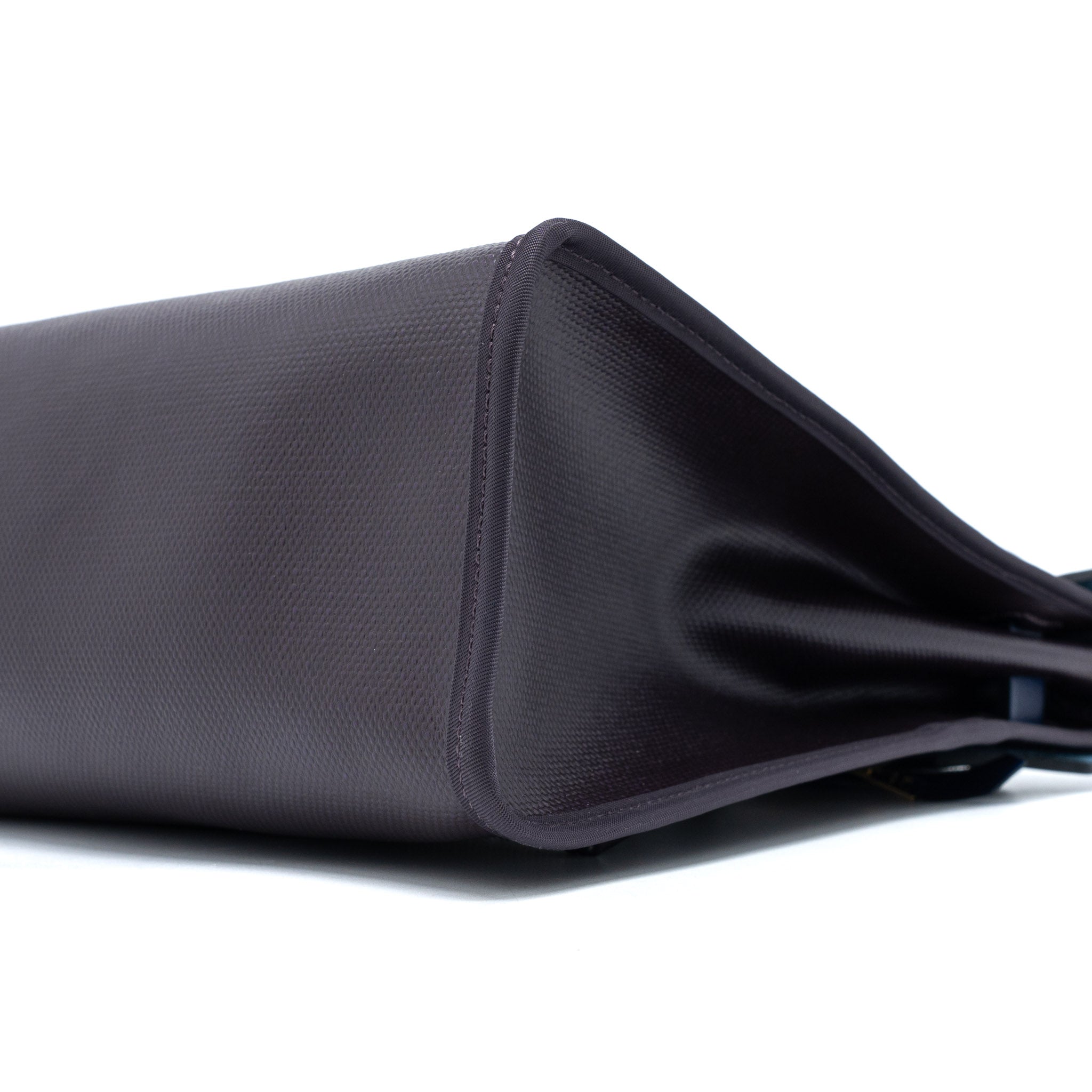 HERMES HERBAG ZIP 31 BAG TOILE H BERLINE CANVAS/VACHE HUNTER CASSIS/BLACK/BLUE SAPHIR GHW