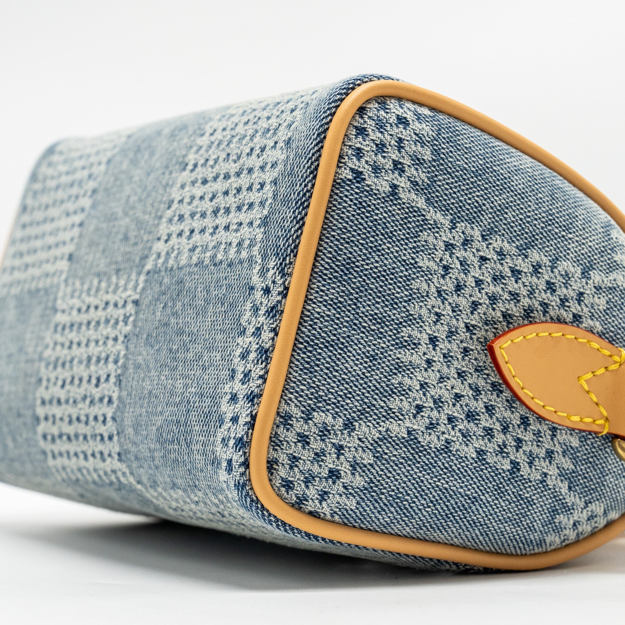 LOUIS VUITTON SPEEDY 18 BANDOULIERE DEMIER DENIM CANVAS GHW