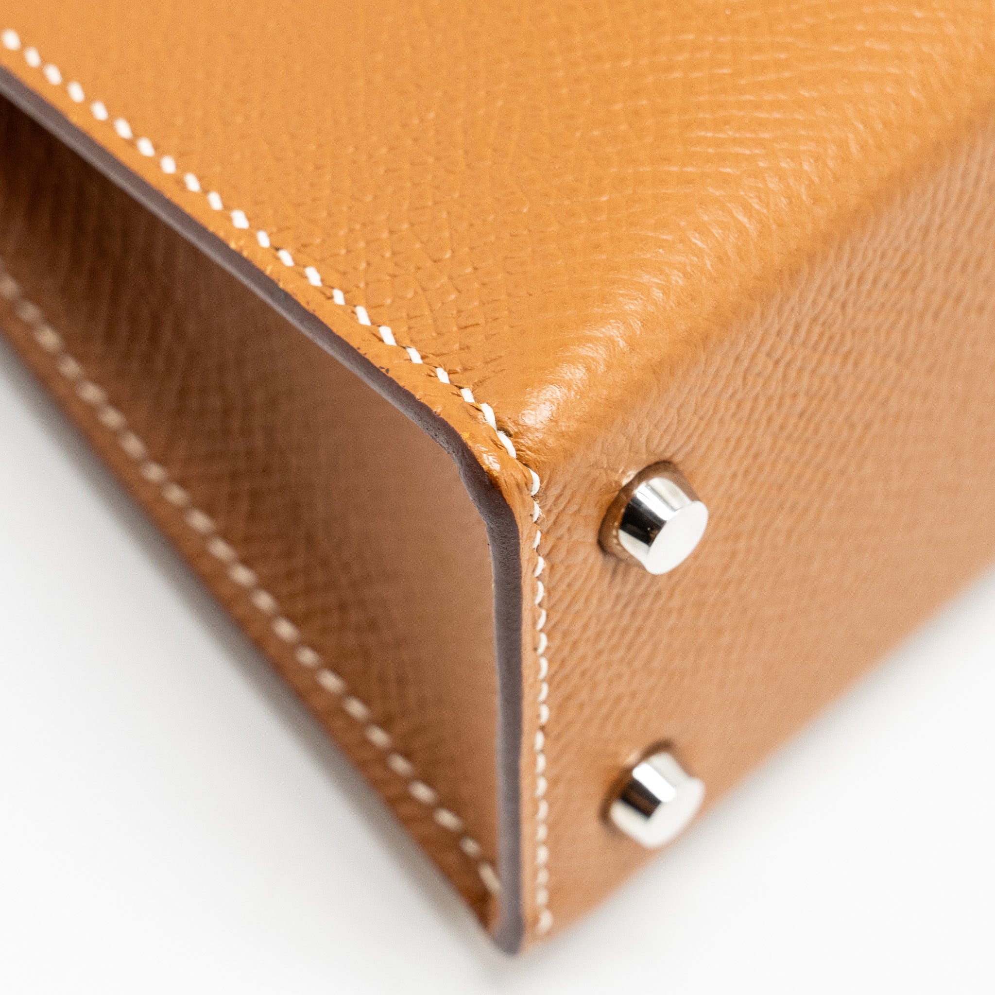 HERMES MINI KELLY II EPSOM GOLD SHW