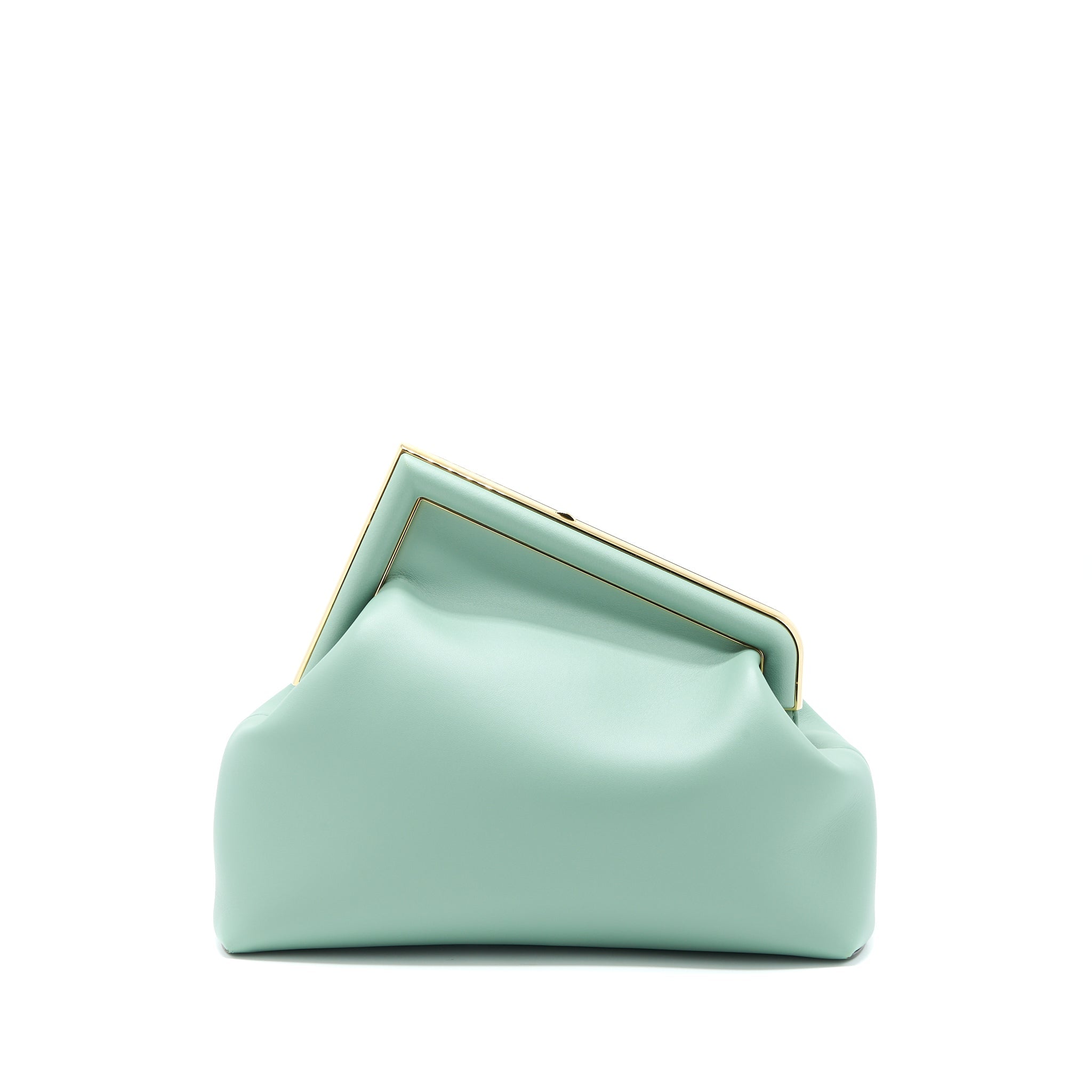FENDI FIRST MEDIUM LAMBSKIN MINT GREEN GHW