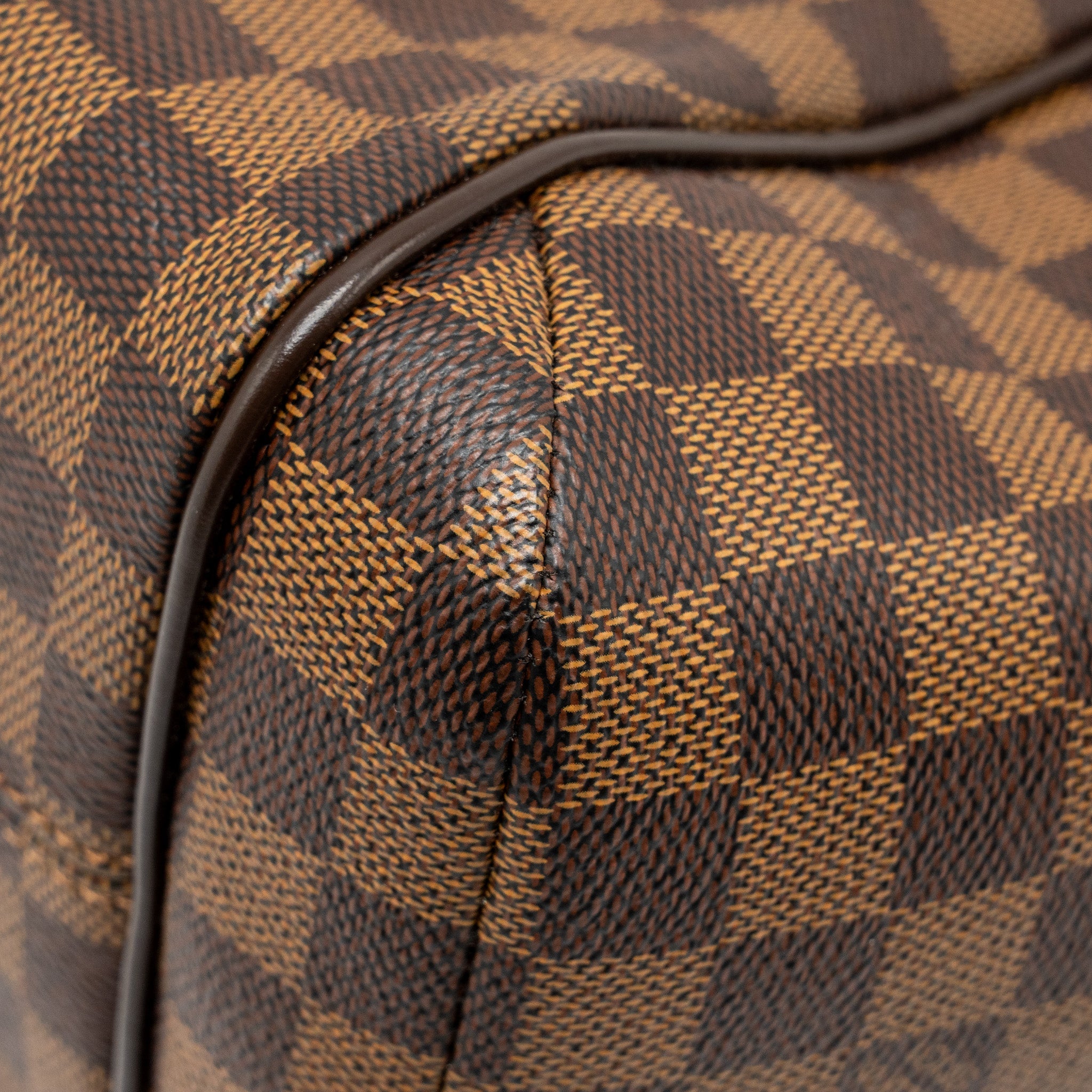 LOUIS VUITTON TOTALLY PM TOTE BAG DAMIER EBENE CANVAS GHW