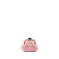 MIU MIU MIU BELLE MINI BAG NAPPA PINK GHW