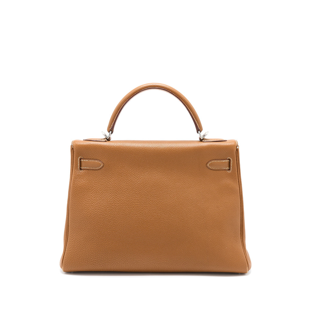 HERMES KELLY 32 CALFSKIN GOLD SHW