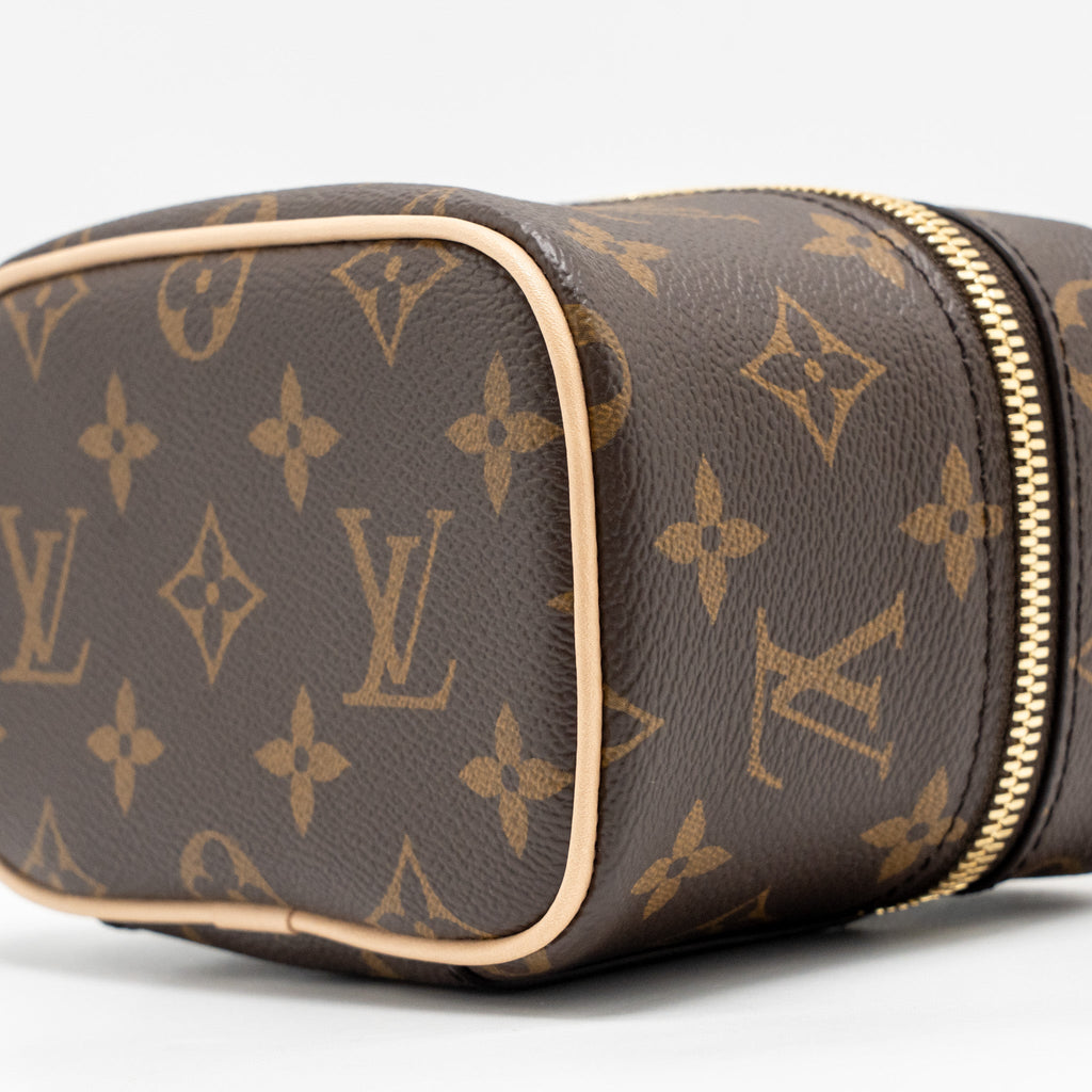 LOUIS VUITTON NICE NANO MONOGRAM CANVAS GHW
