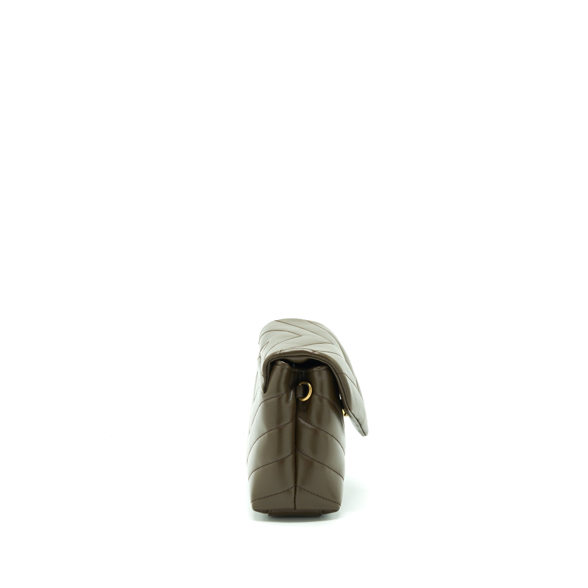 SAINT LAURENT/ YSL LOU LOU BAG BROWN GHW