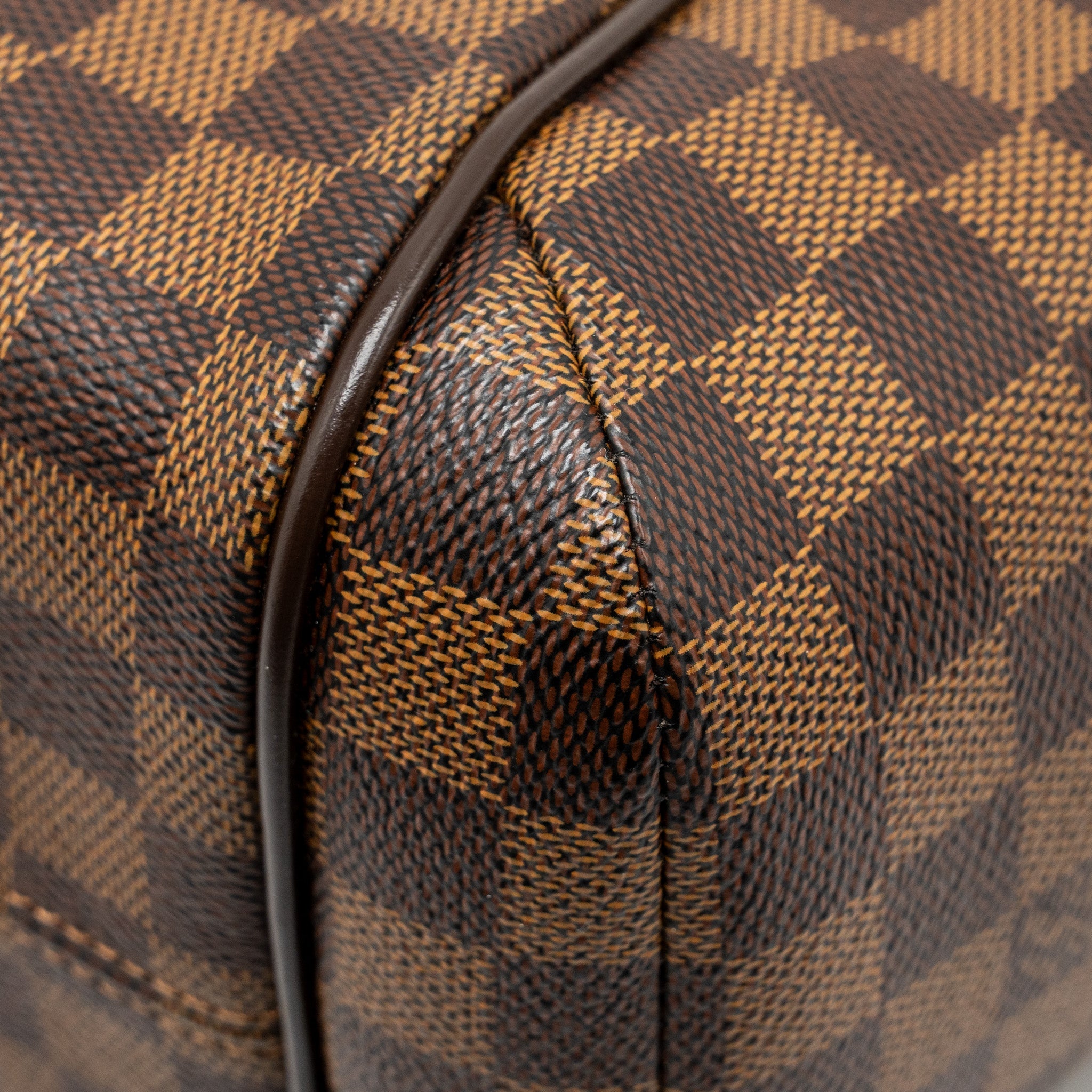 LOUIS VUITTON TOTALLY PM TOTE BAG DAMIER EBENE CANVAS GHW