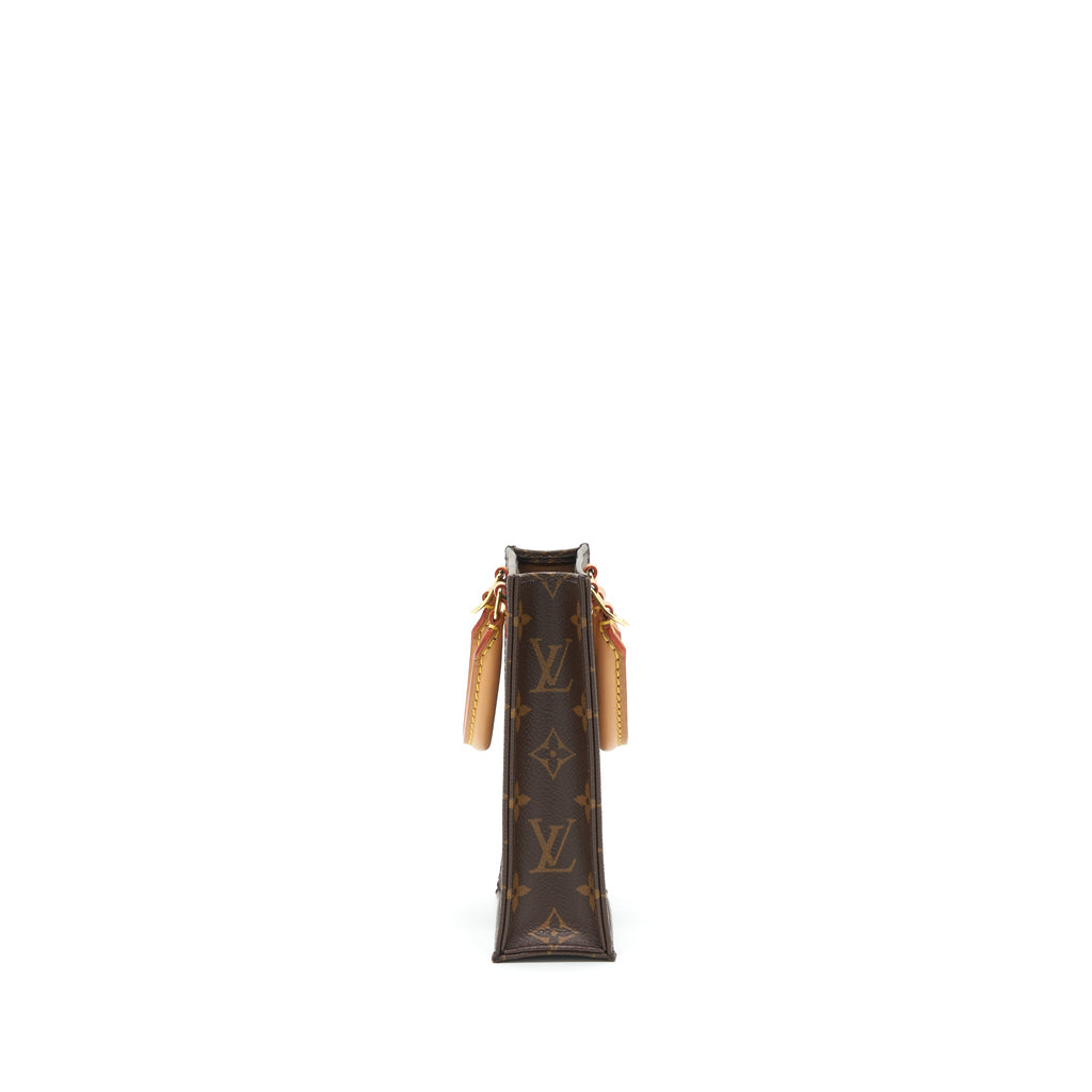 LOUIS VUITTON PETIT SAC PLAT MONOGRAM CANVAS GHW