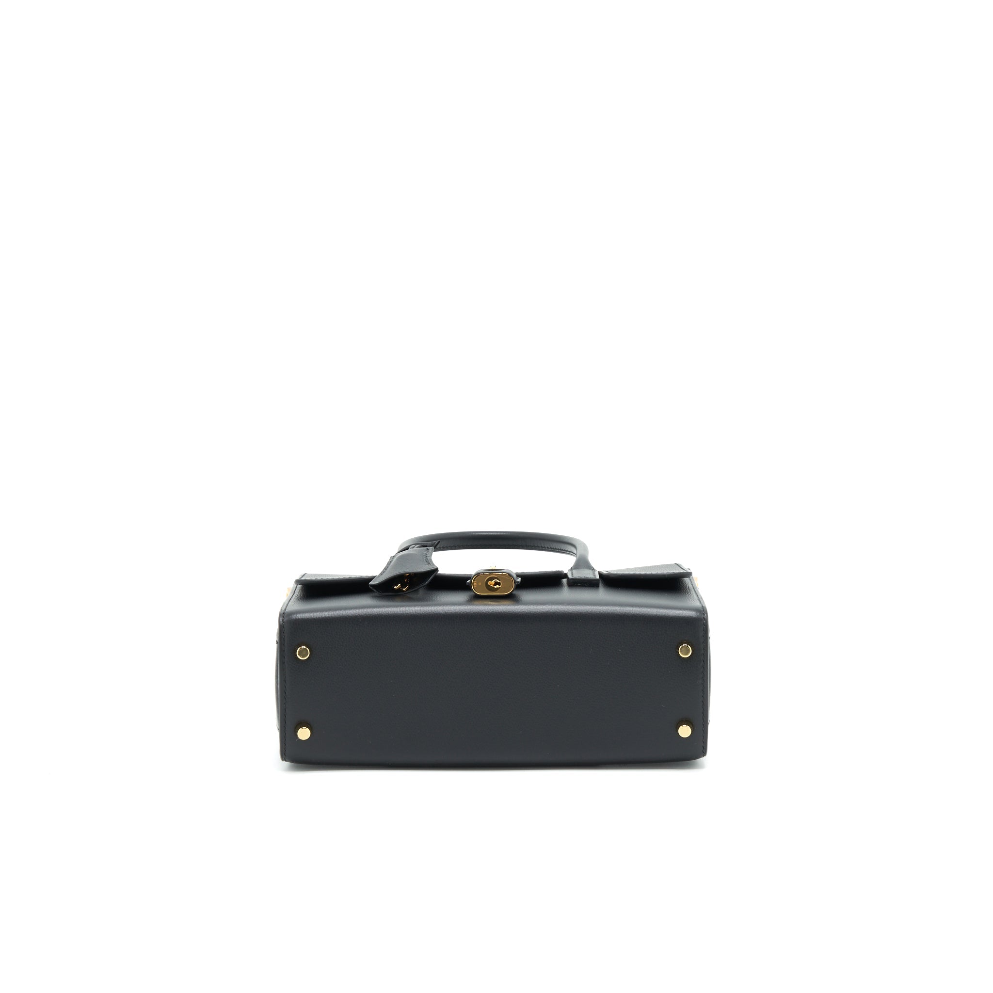 HERMES NEW DRAG 22 BAG BLACK GHW