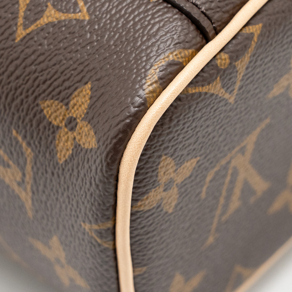 LOUIS VUITTON NICE NANO MONOGRAM CANVAS GHW