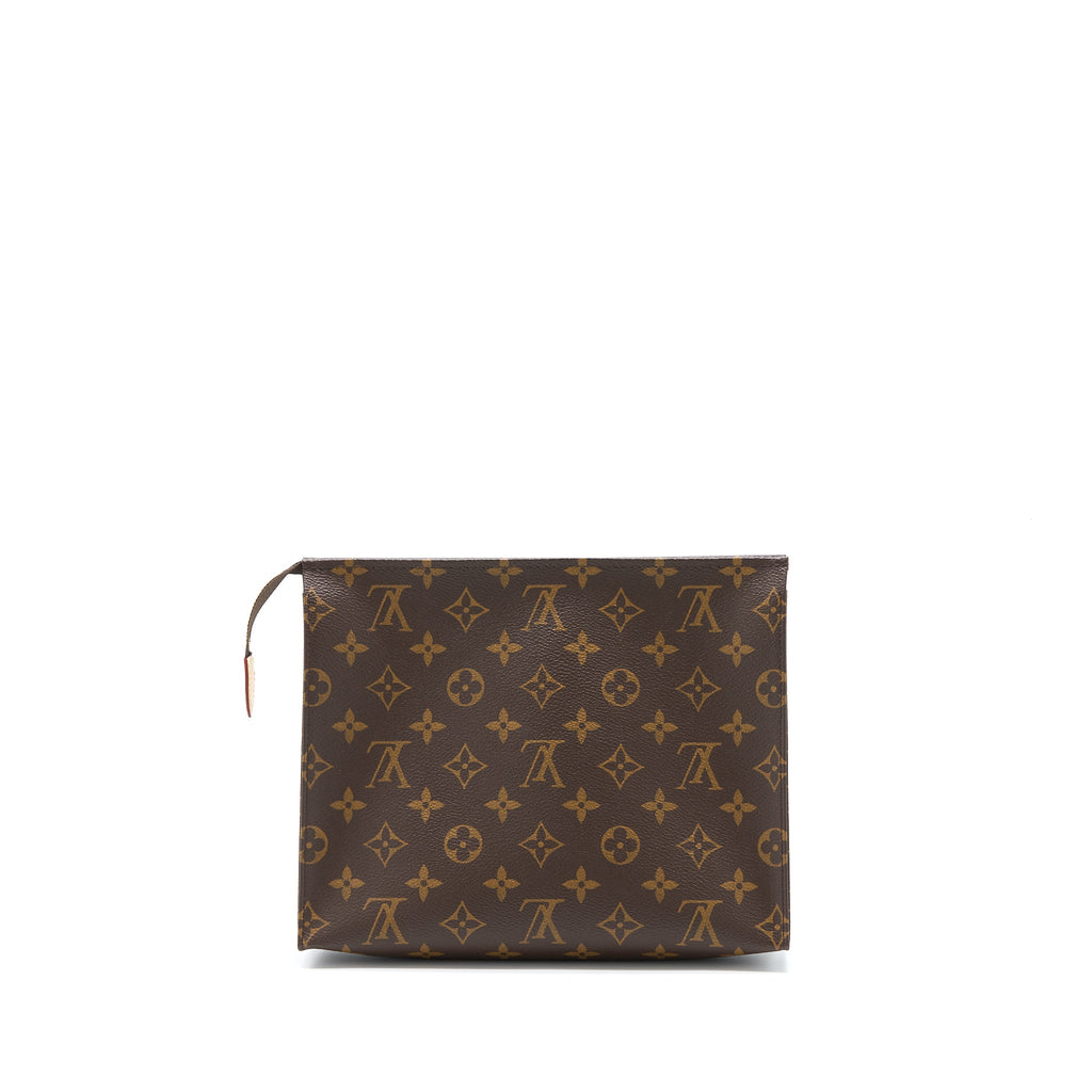 LOUIS VUITTON TOILETRY POCHETTE 26 MONOGRAM CANVAS GHW