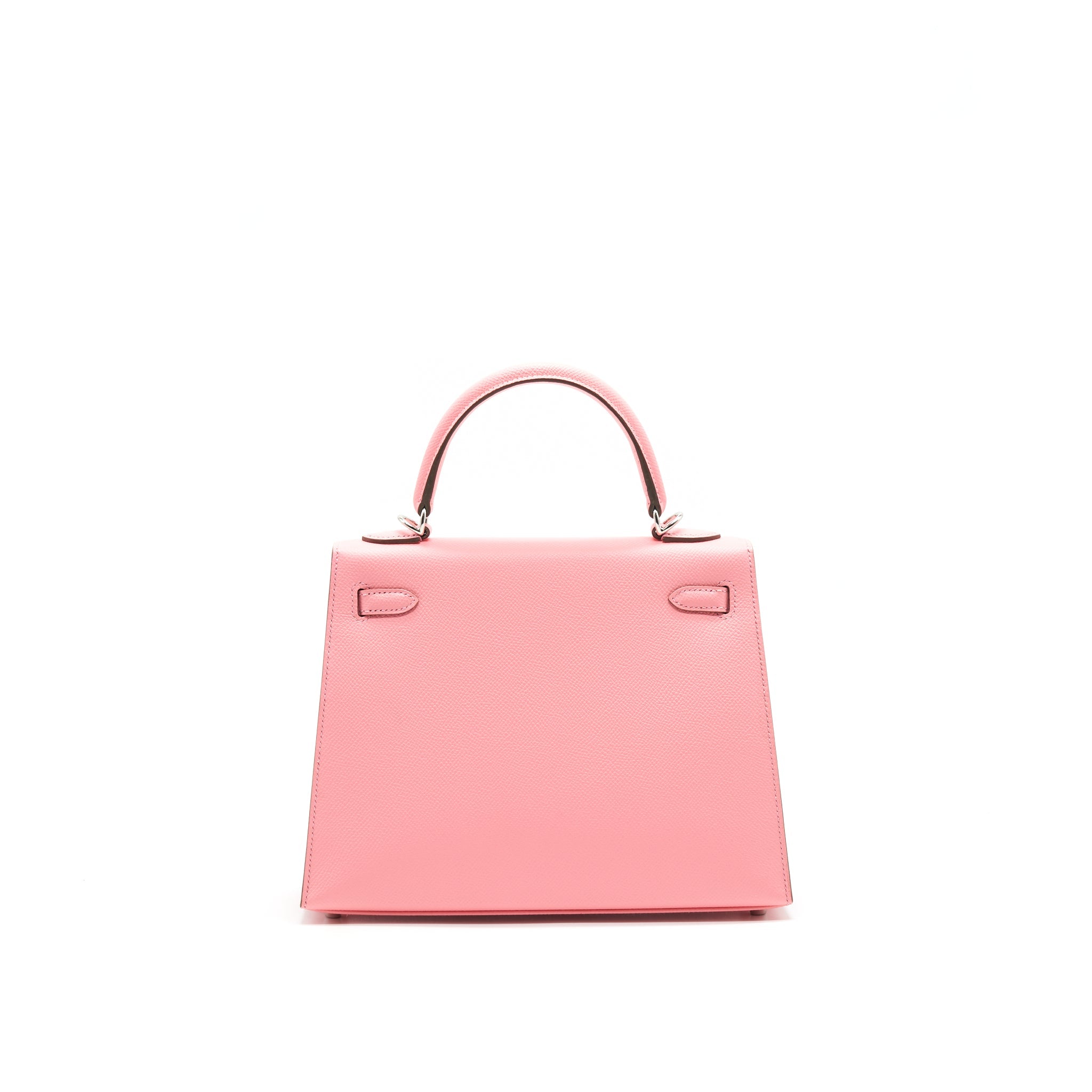 HERMES KELLY 25 EPSOM LEATHER ROSE CONFETTI SHW